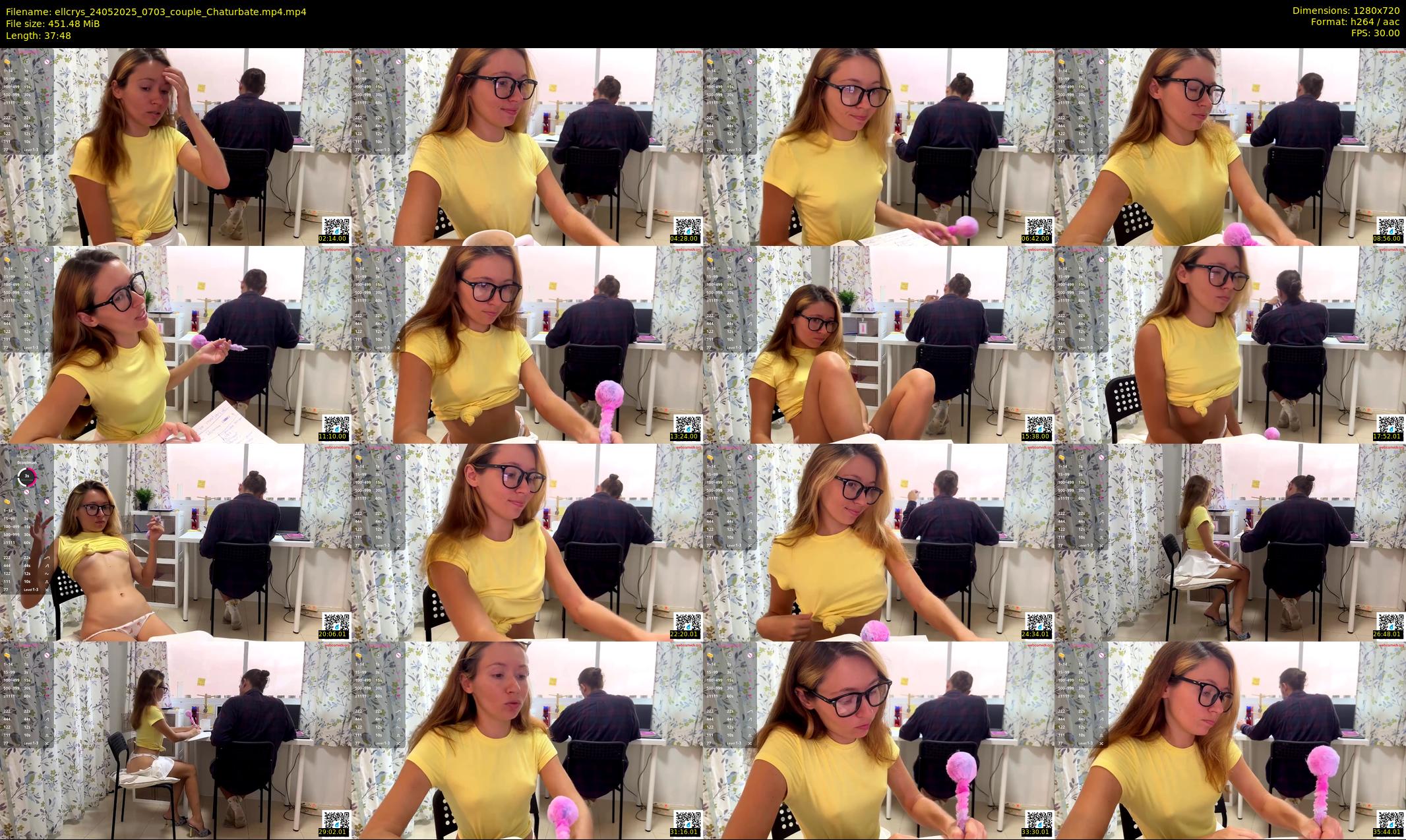 ellcrys — 38 minute Chaturbate couple cam show recording, 720p, May 24, 2025