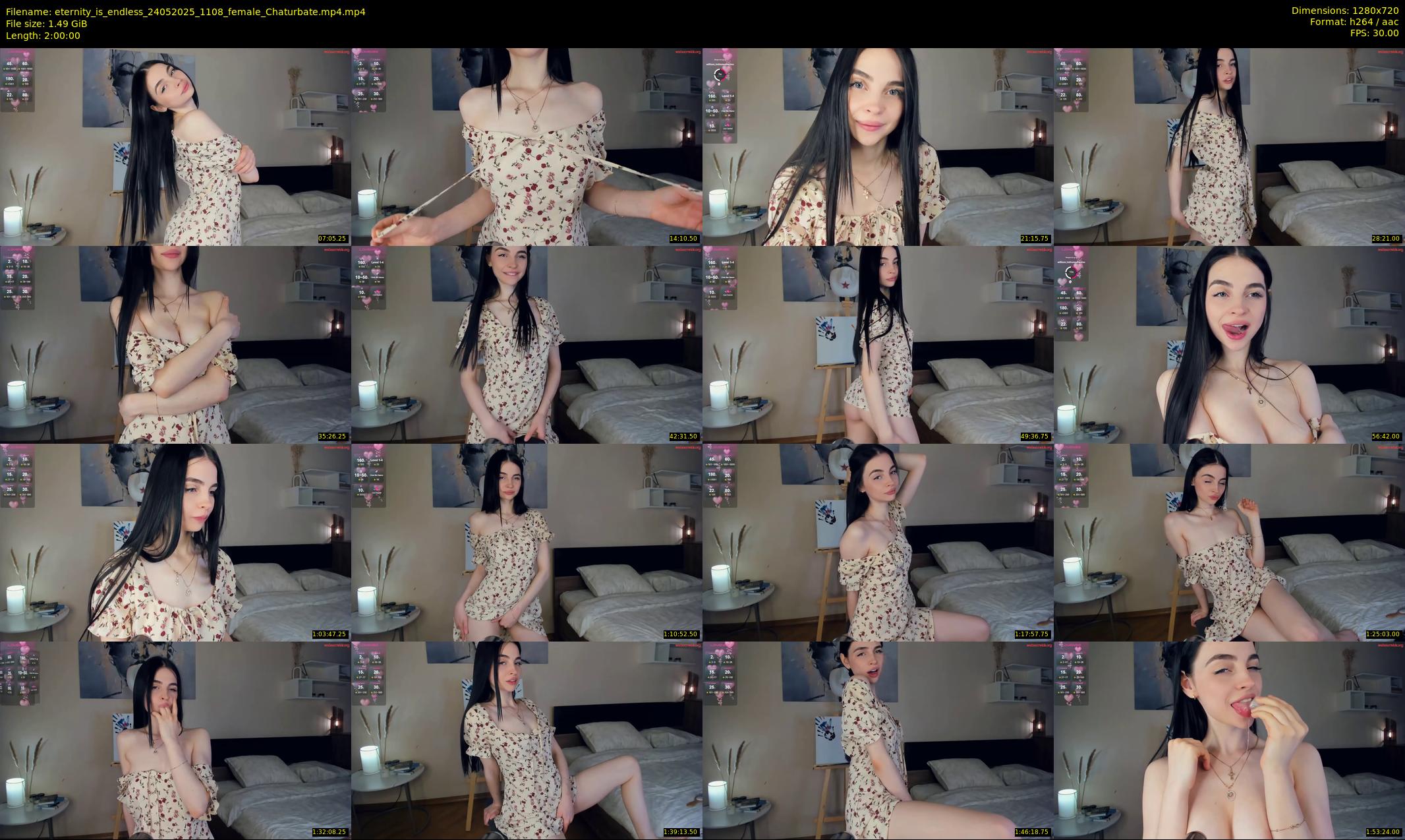 eternity_is_endless — 120 minute Chaturbate female cam show recording, 720p, May 24, 2025