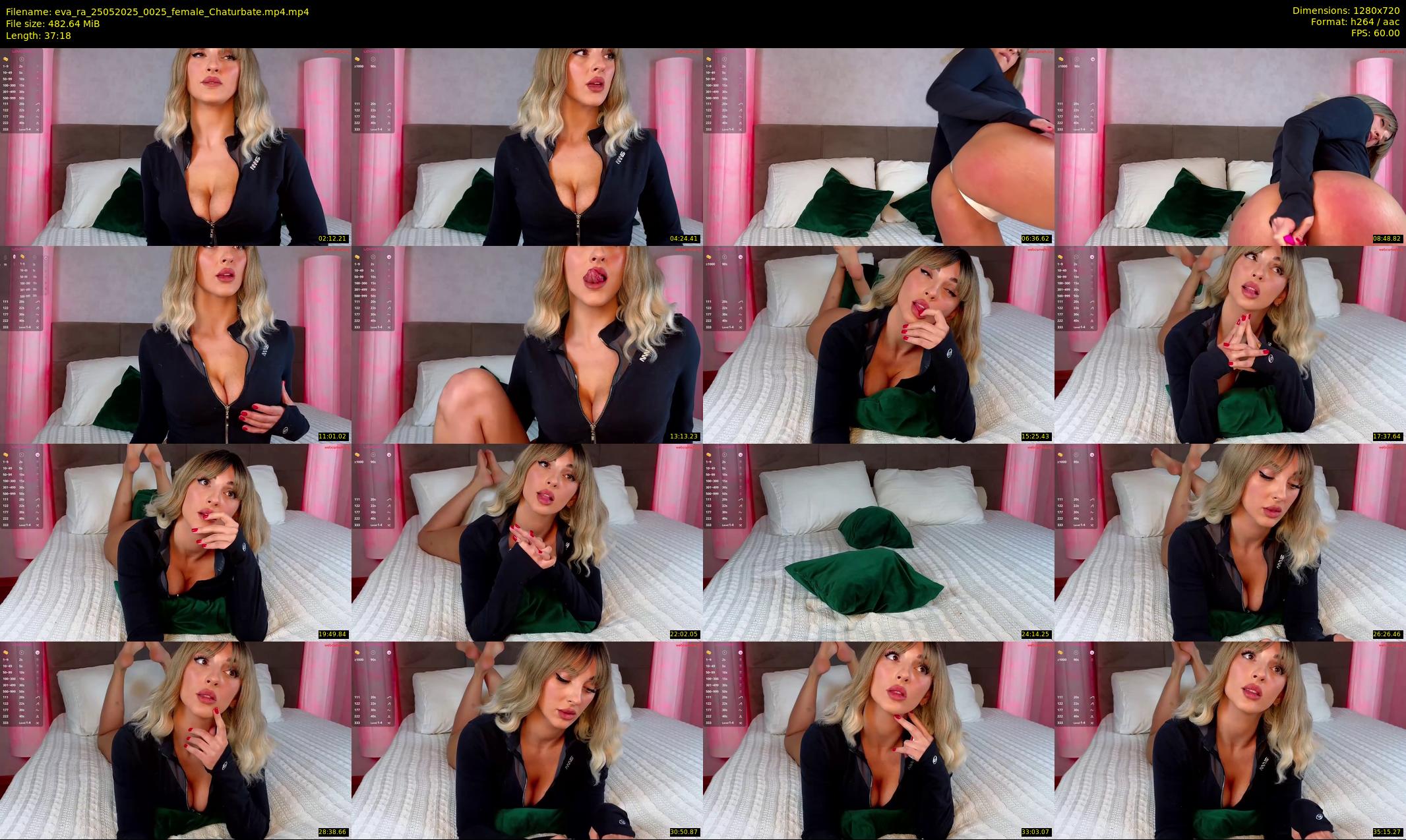 eva_ra — 38 minute Chaturbate female cam show recording, 720p, May 25, 2025