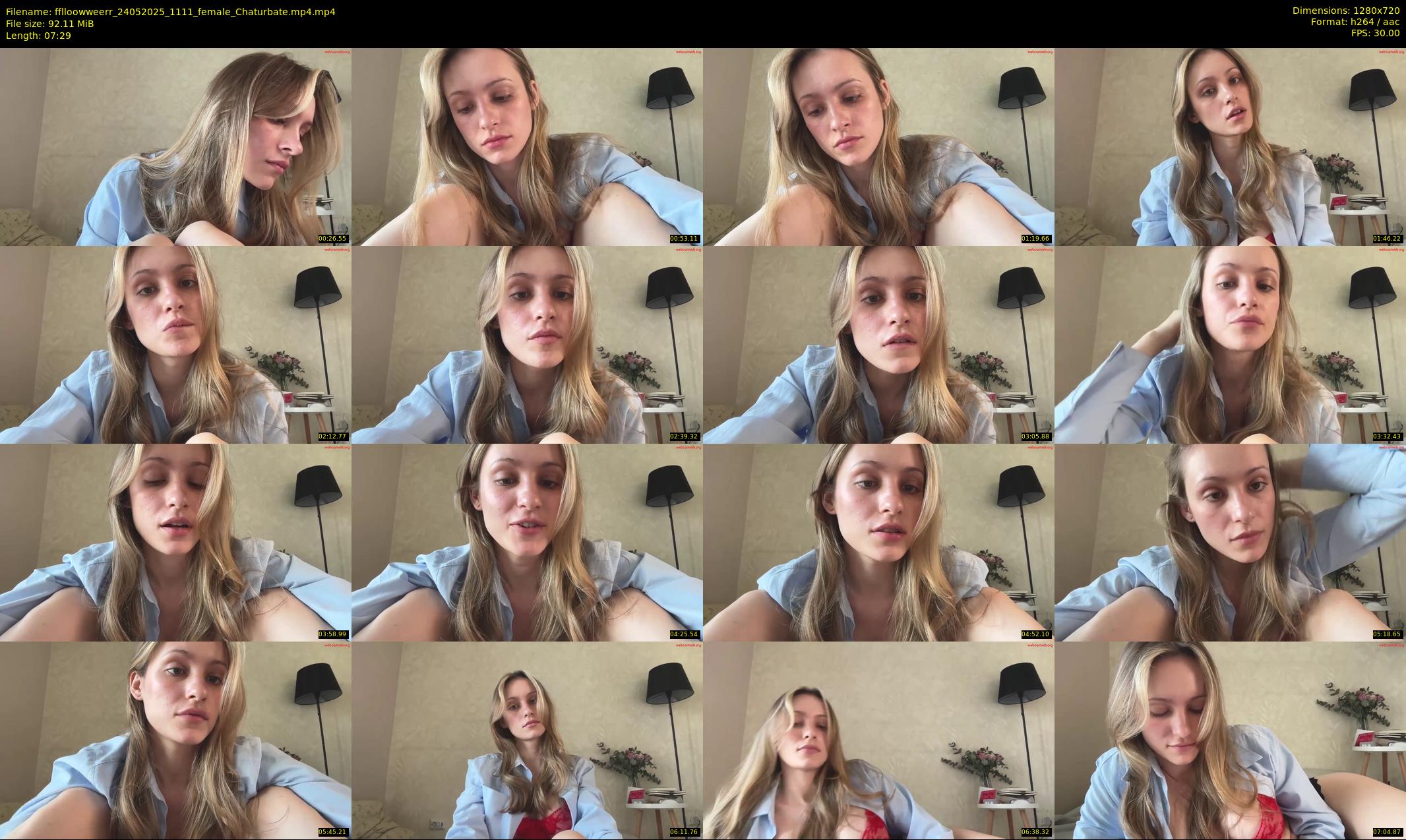 fflloowweerr — 8 minute Chaturbate couple cam show recording, 720p, May 24, 2025