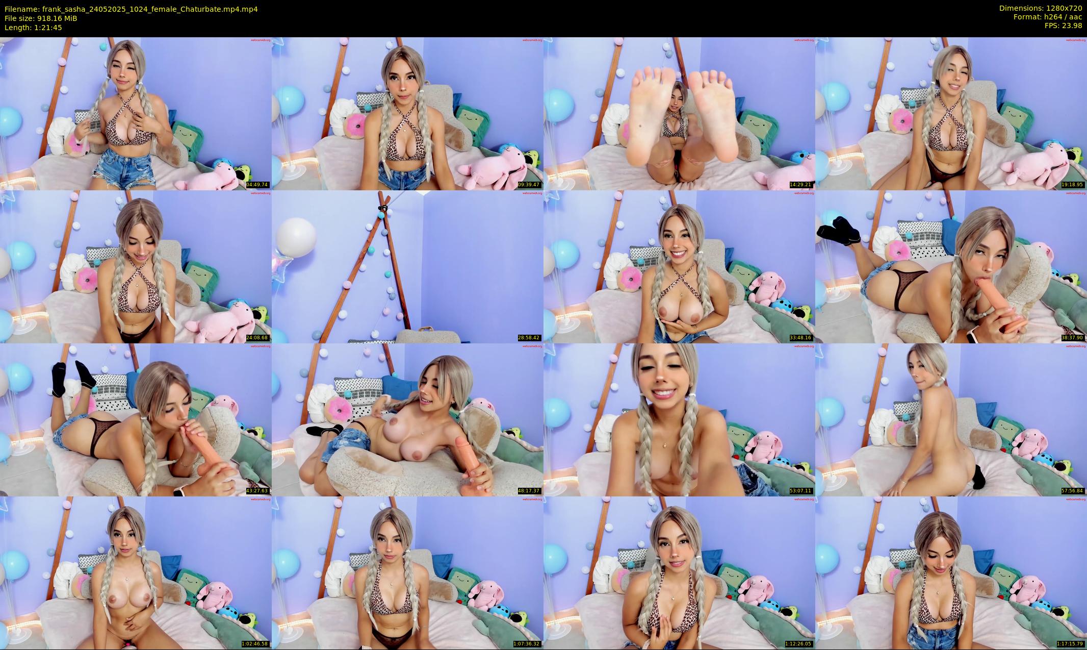 frank_sasha — 82 minute Chaturbate couple cam show recording, 720p, May 24, 2025