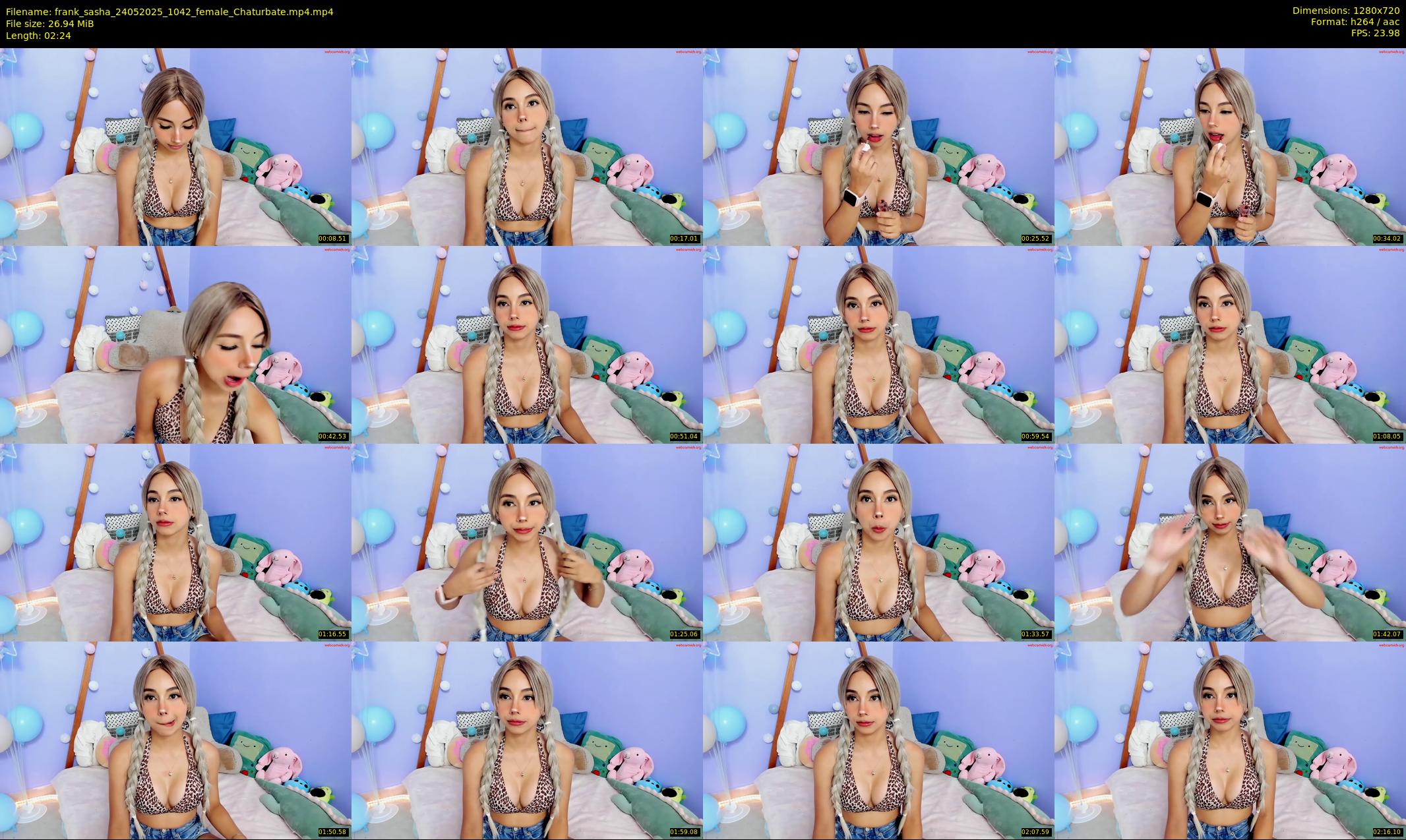 frank_sasha — 3 minute Chaturbate couple cam show recording, 720p, May 24, 2025
