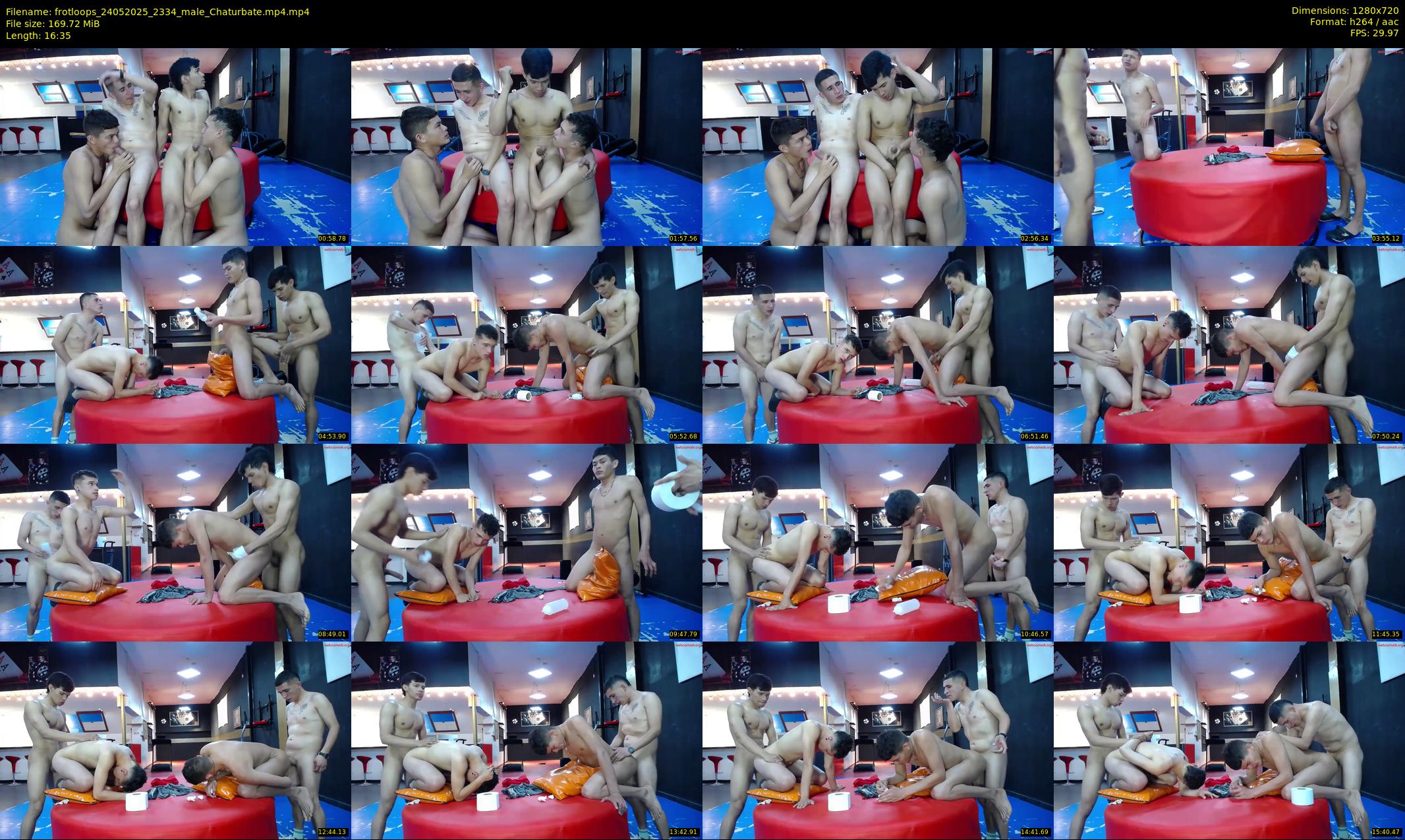 frotloops — 17 minute Chaturbate male cam show recording, 720p, May 24, 2025