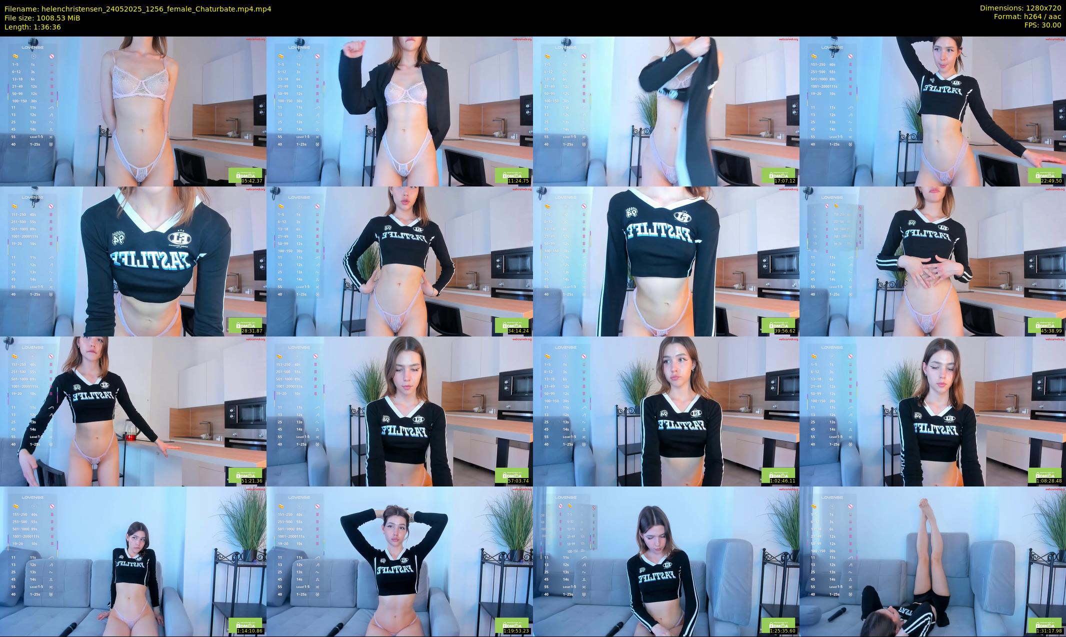 helenchristensen — 97 minute Chaturbate female cam show recording, 720p, May 24, 2025