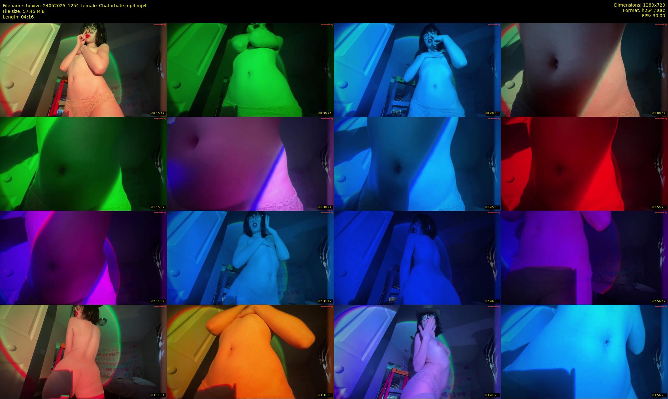 hexivu — 5 minute Chaturbate female cam show recording, 720p, May 24, 2025