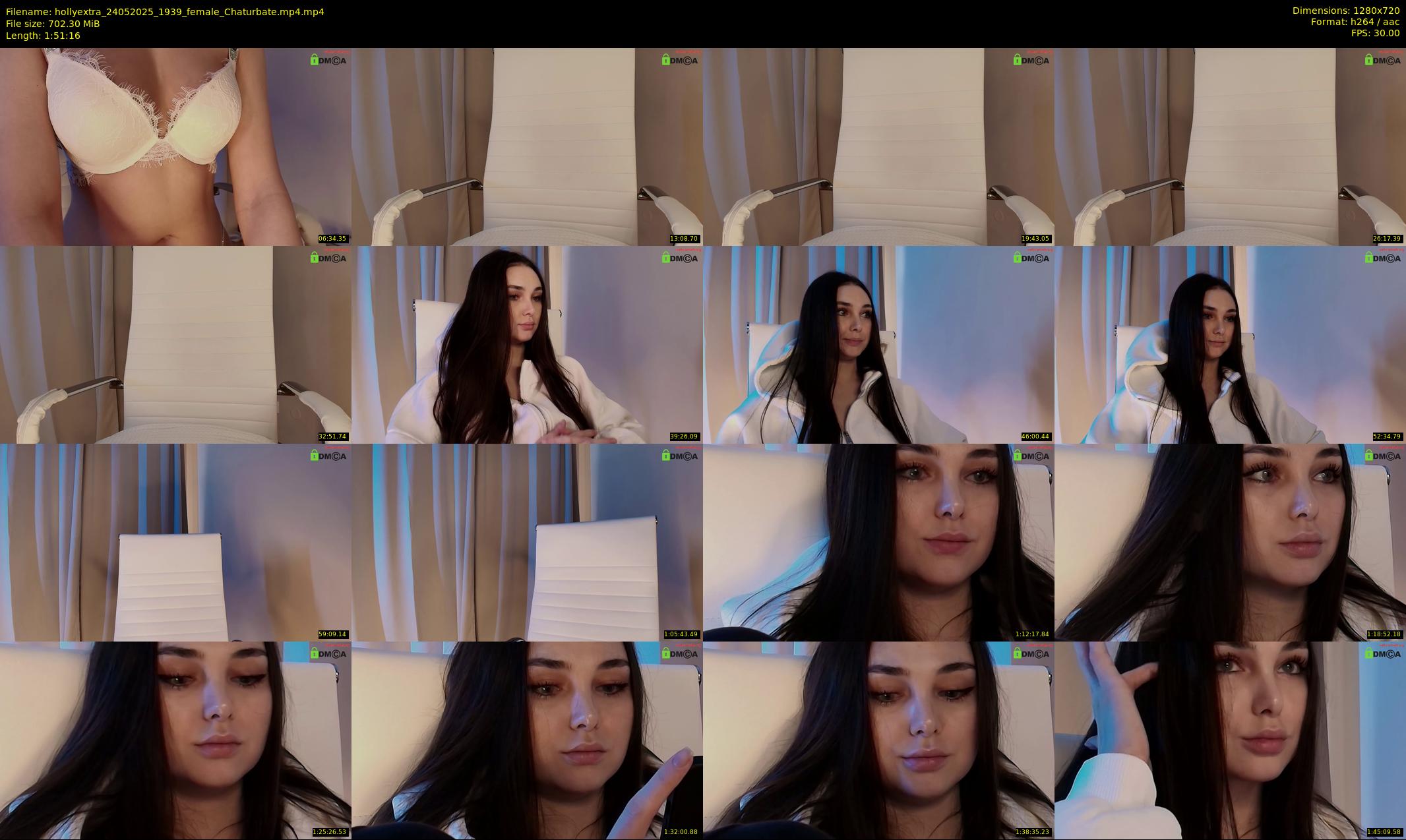 hollyextra — 112 minute Chaturbate female cam show recording, 720p, May 24, 2025