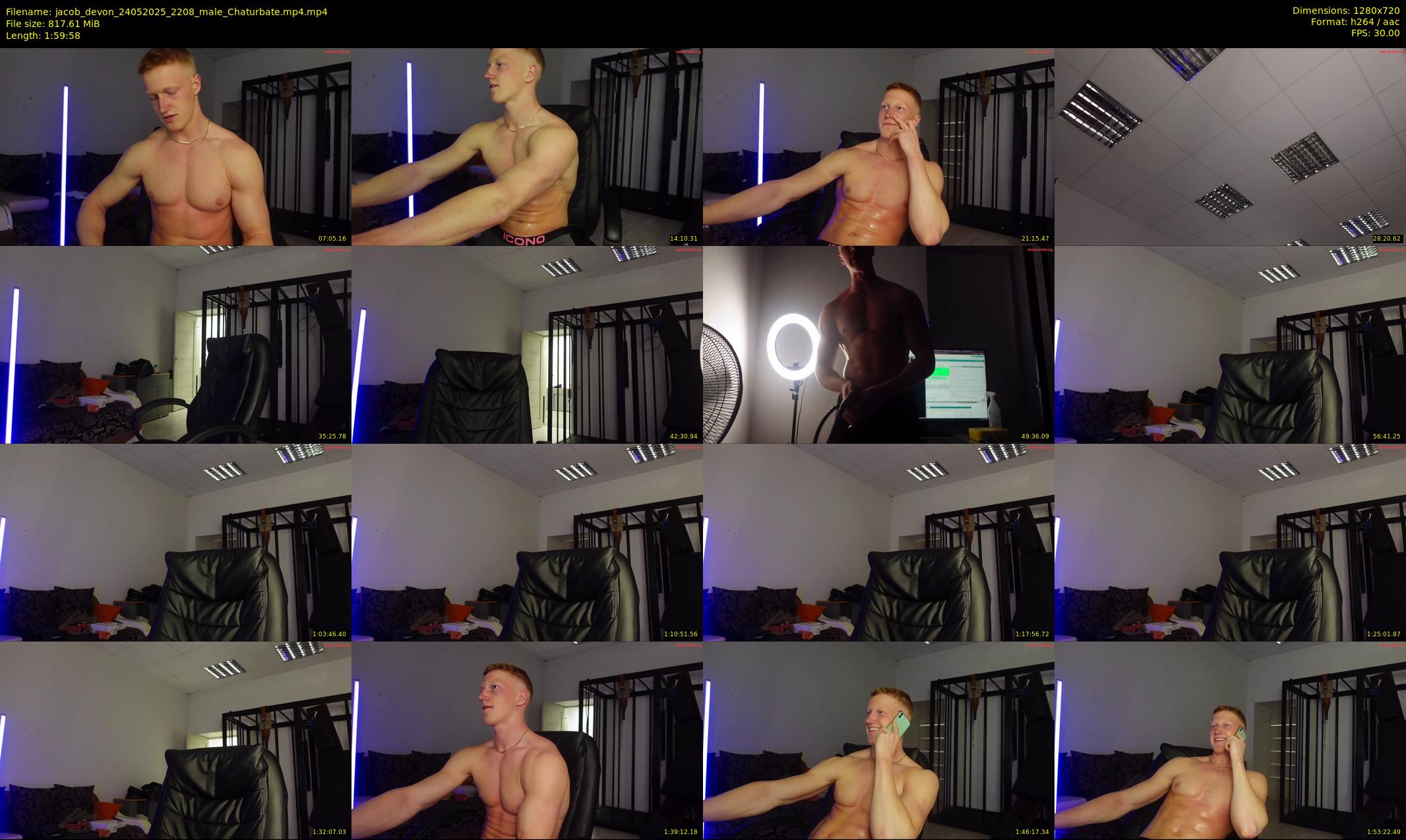 jacob_devon — 120 minute Chaturbate male cam show recording, 720p, May 24, 2025