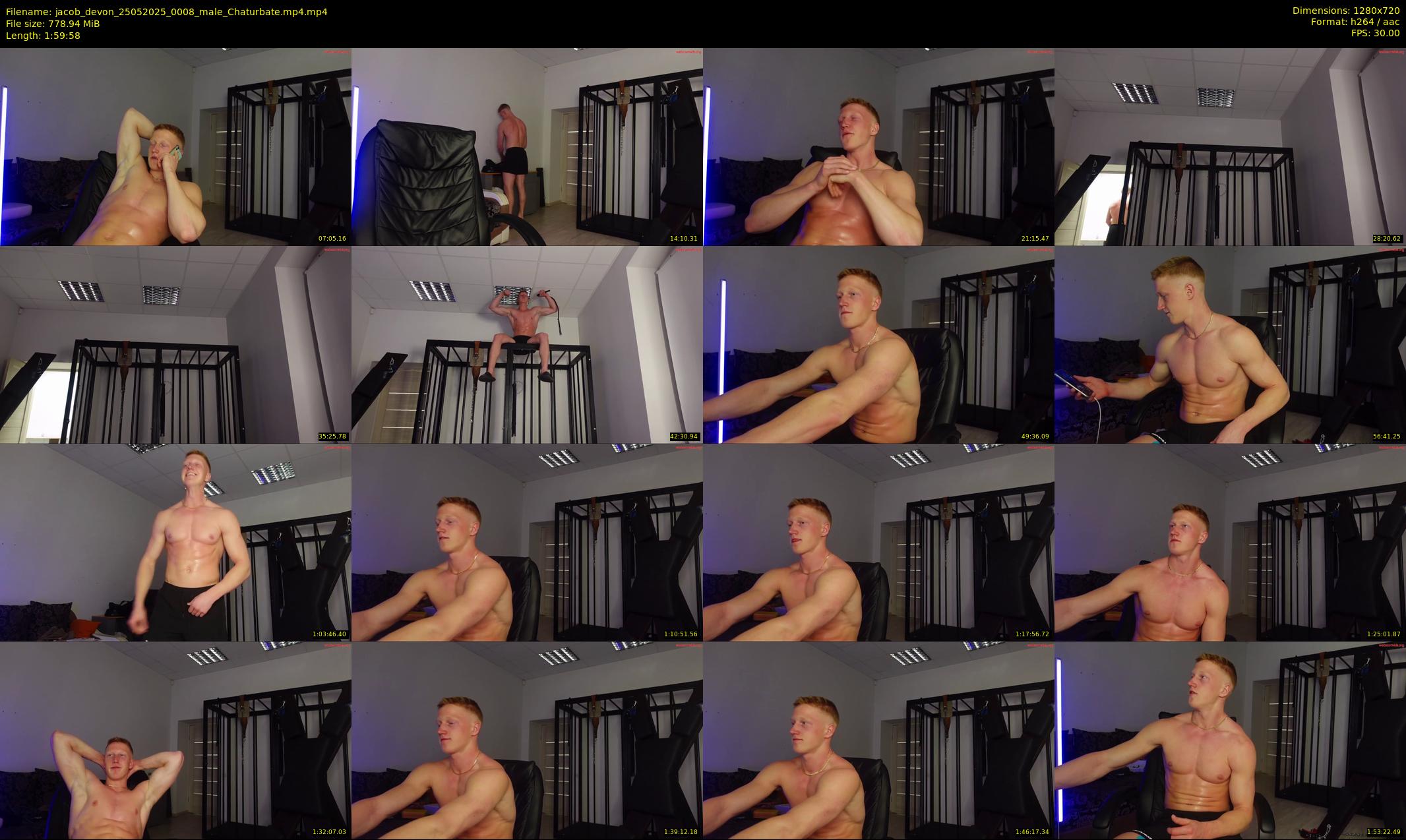 jacob_devon — 120 minute Chaturbate male cam show recording, 720p, May 25, 2025