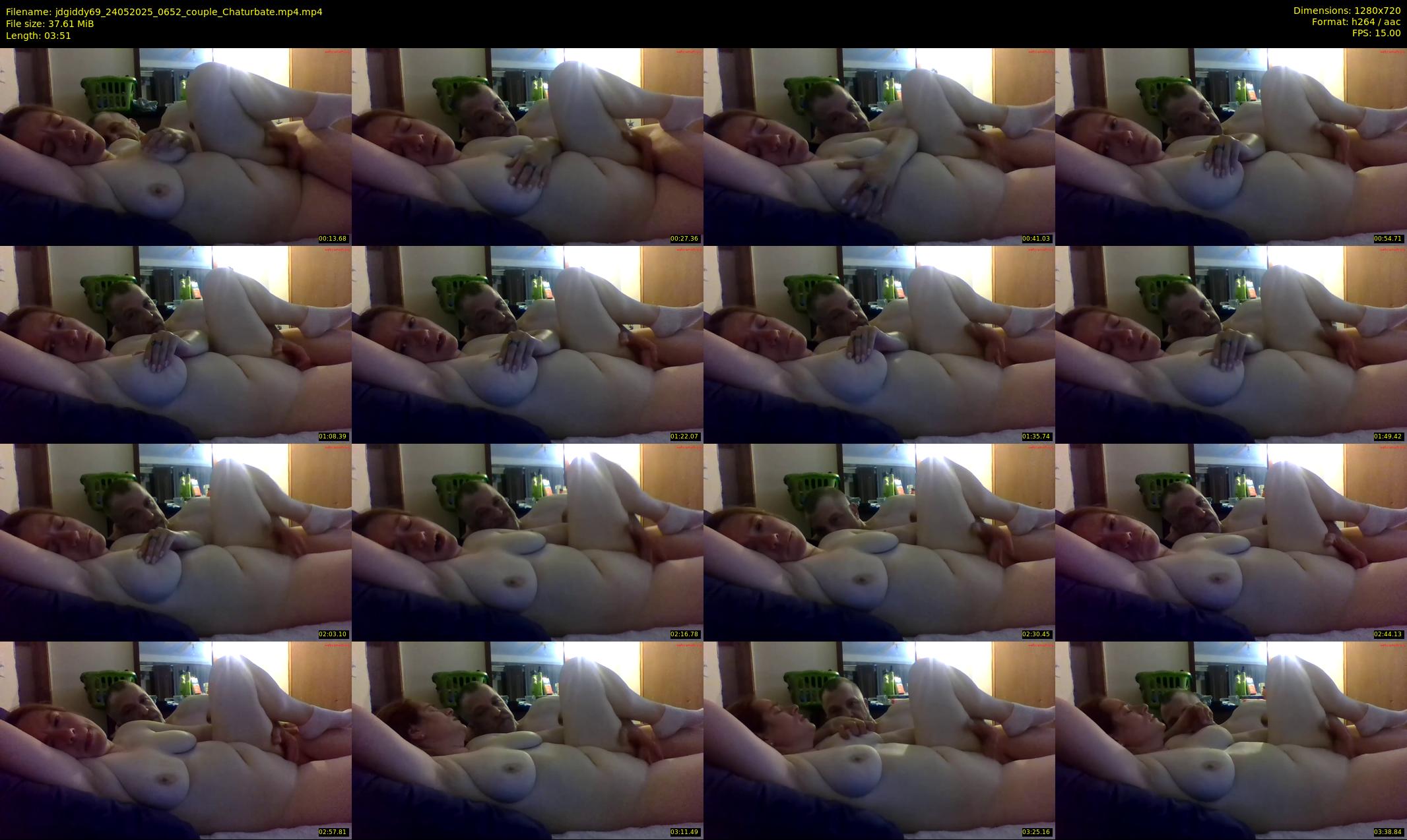 jdgiddy69 — 4 minute Chaturbate couple cam show recording, 720p, May 24, 2025