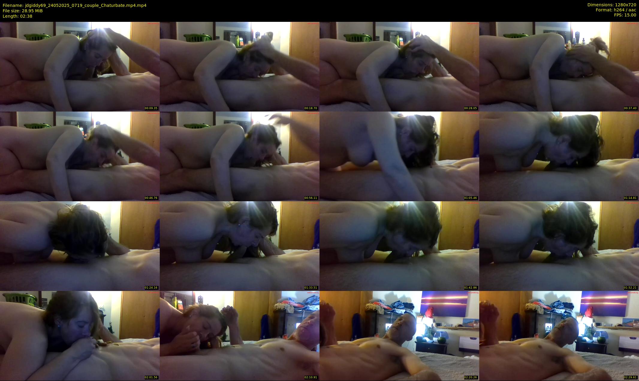 jdgiddy69 — 3 minute Chaturbate couple cam show recording, 720p, May 24, 2025