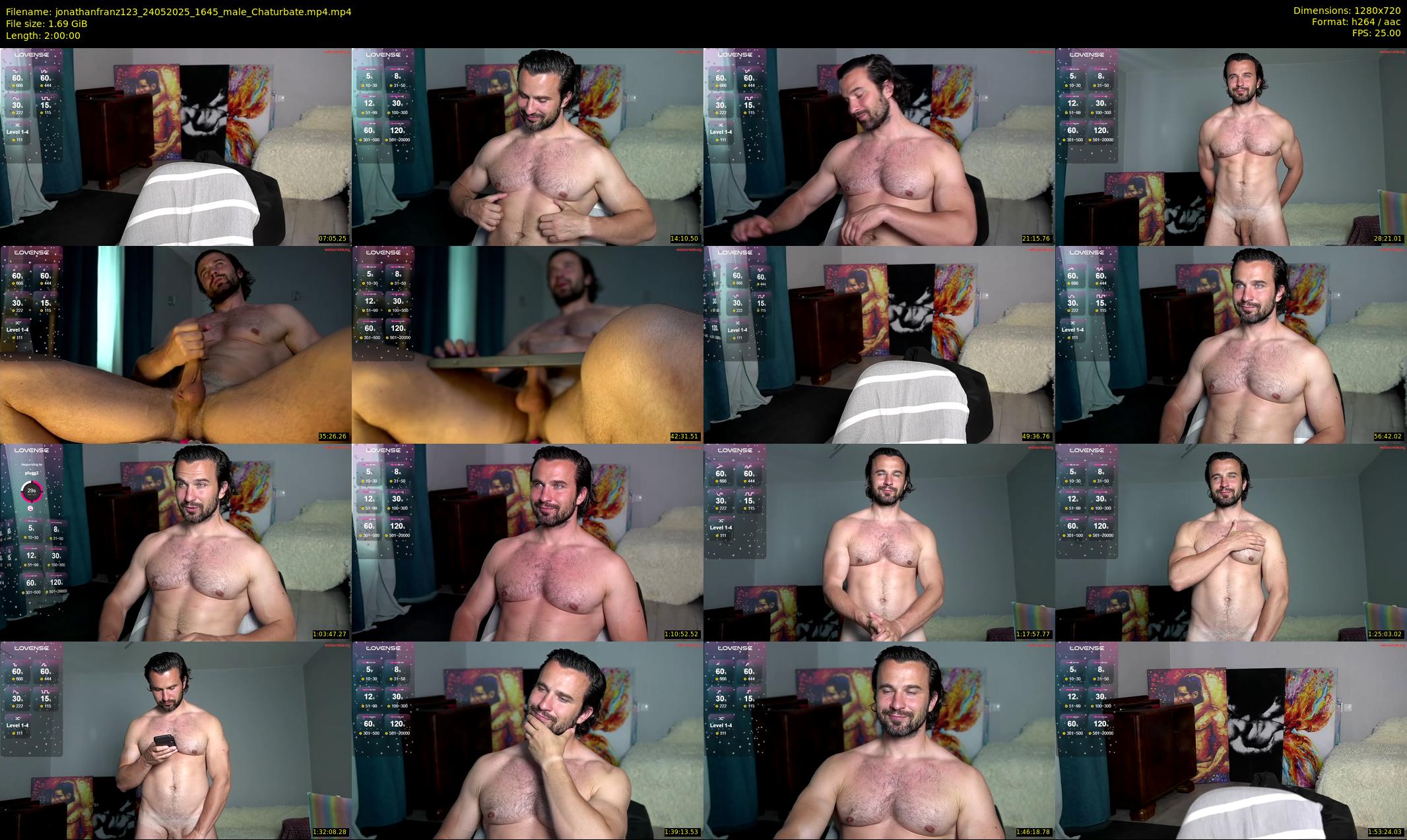jonathanfranz123 — 120 minute Chaturbate male cam show recording, 720p, May 24, 2025
