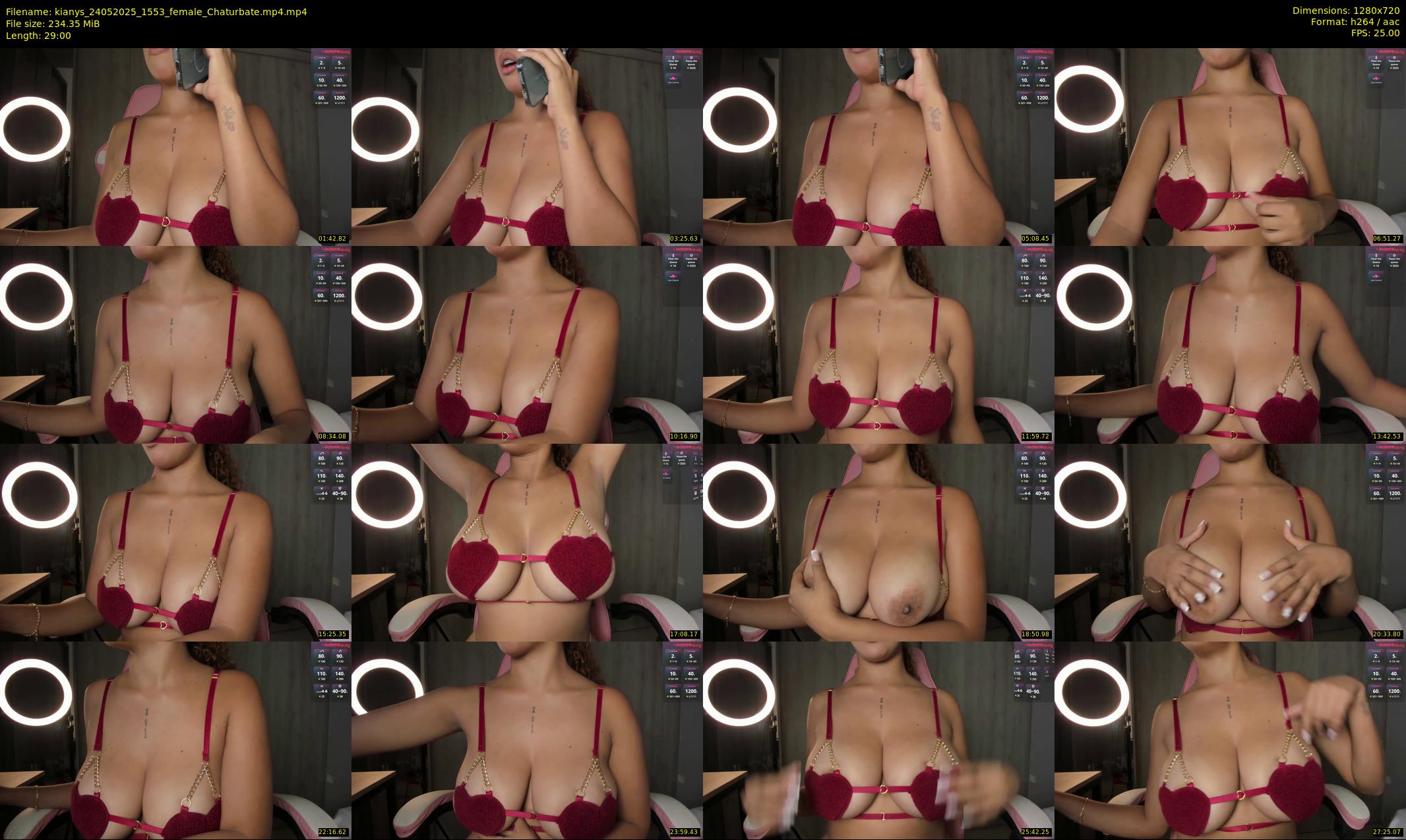 kianys — 29 minute Chaturbate female cam show recording, 720p, May 24, 2025