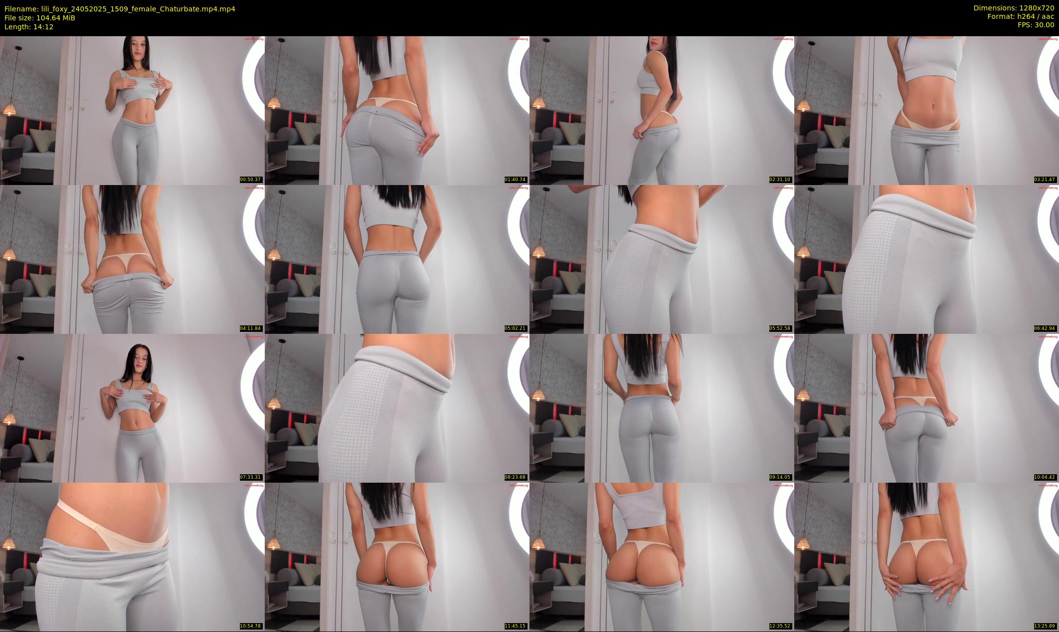 lili_foxy — 15 minute Chaturbate female cam show recording, 720p, May 24, 2025