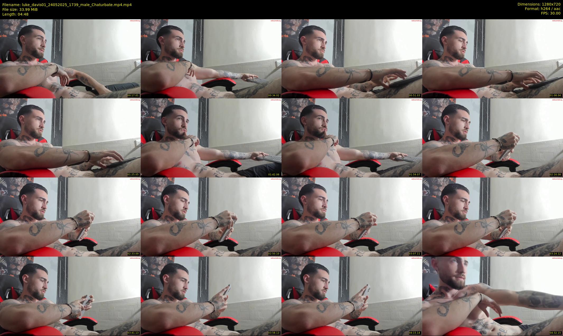 luke_davis01 — 5 minute Chaturbate male cam show recording, 720p, May 24, 2025