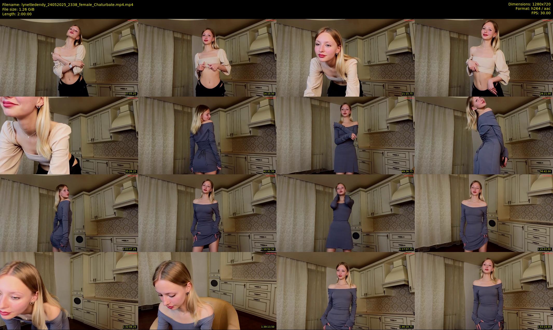 lynettedendy — 120 minute Chaturbate female cam show recording, 720p, May 24, 2025
