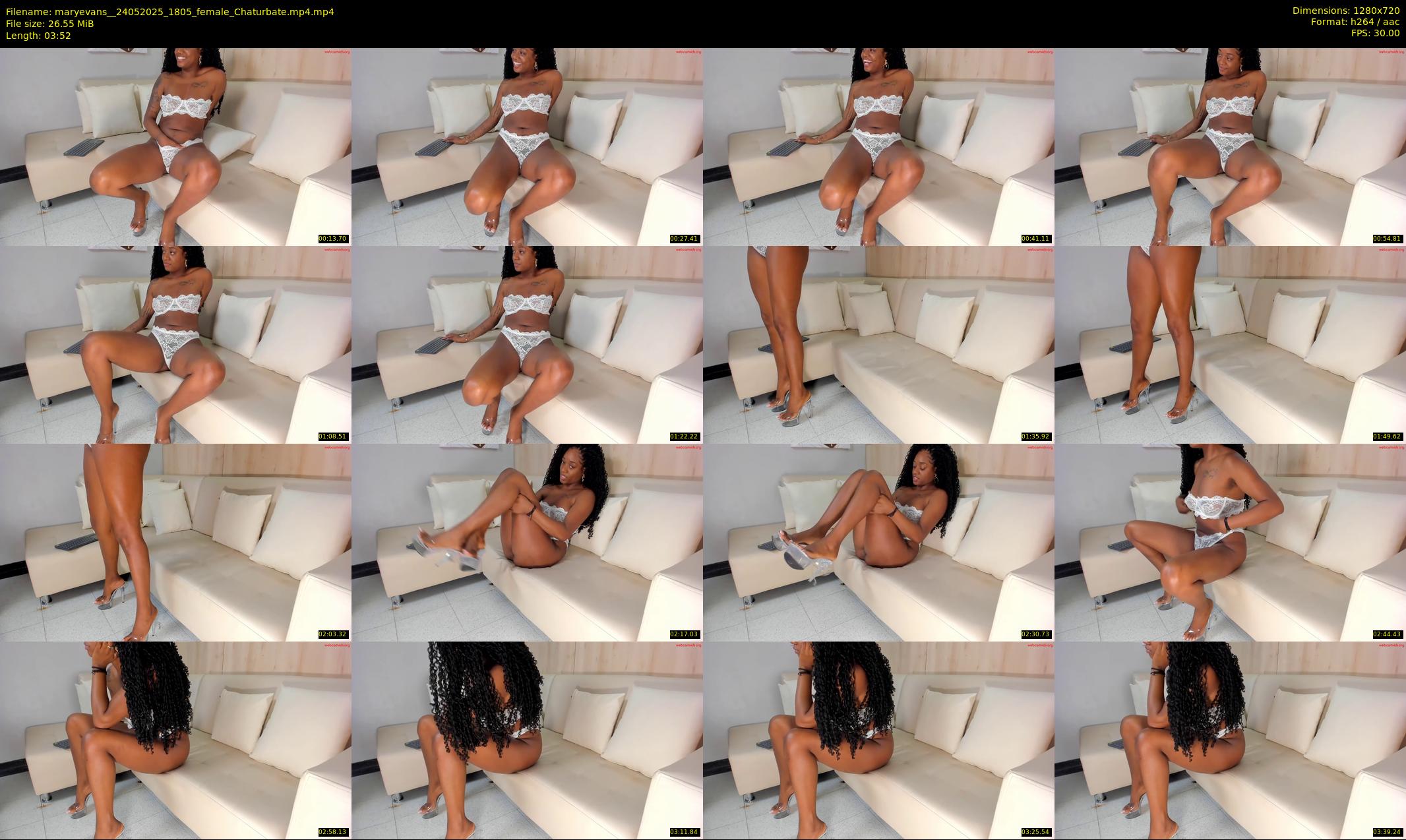 maryevans_ — 4 minute Chaturbate female cam show recording, 720p, May 24, 2025