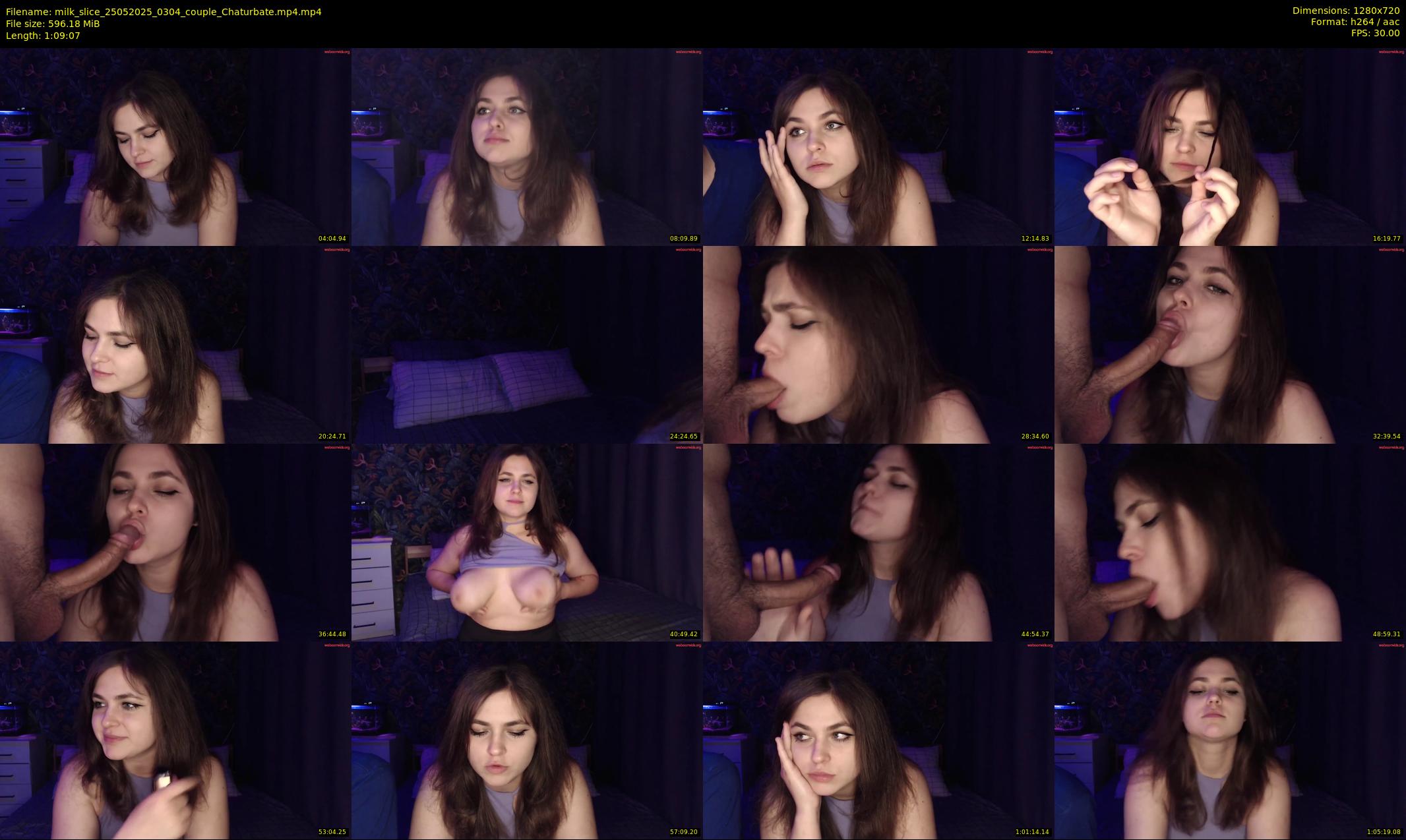 milk_slice — 70 minute Chaturbate couple cam show recording, 720p, May 25, 2025