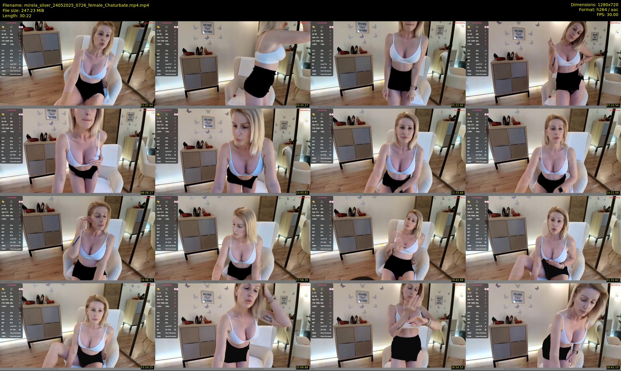 mirela_silver — 31 minute Chaturbate female cam show recording, 720p, May 24, 2025
