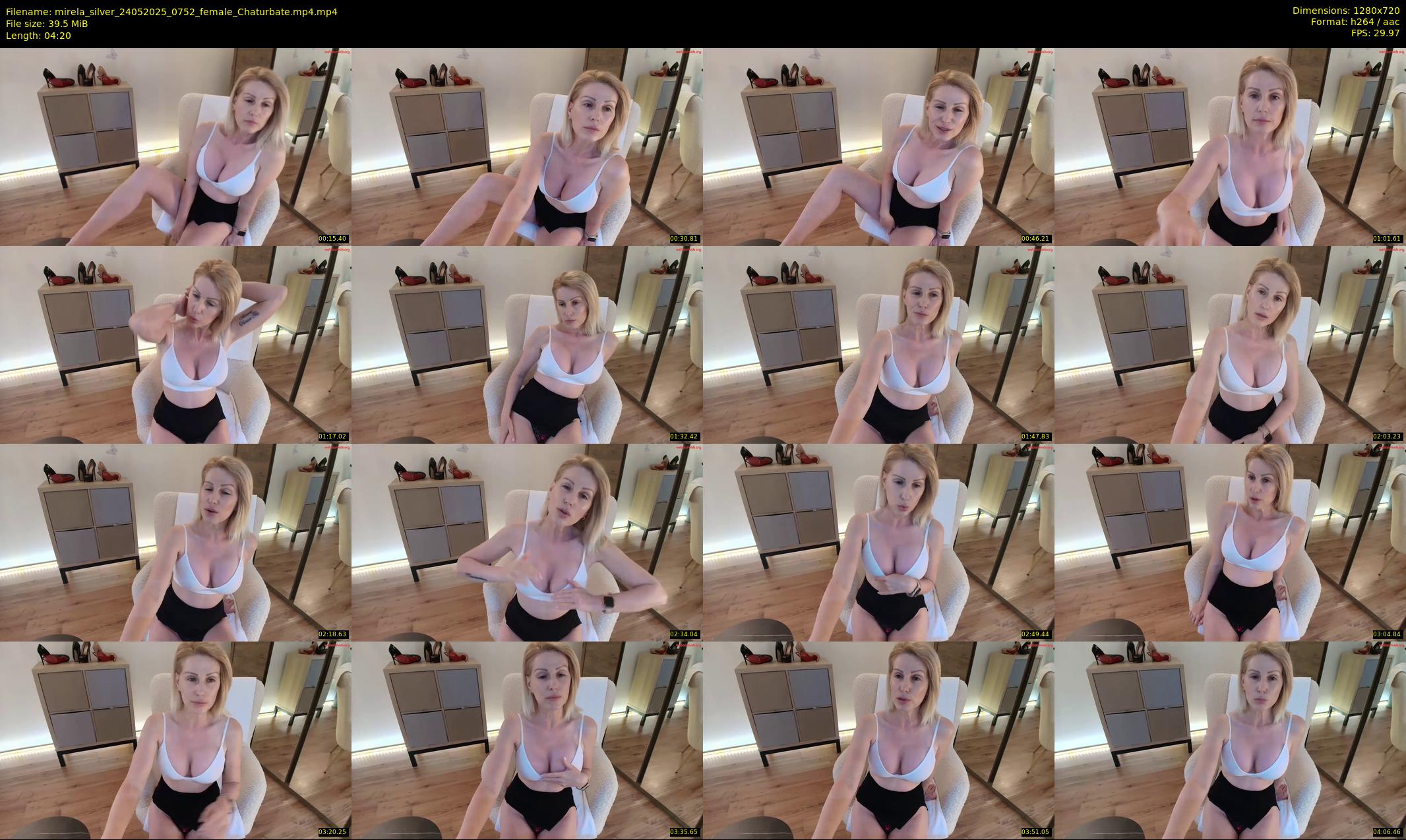 mirela_silver — 5 minute Chaturbate female cam show recording, 720p, May 24, 2025