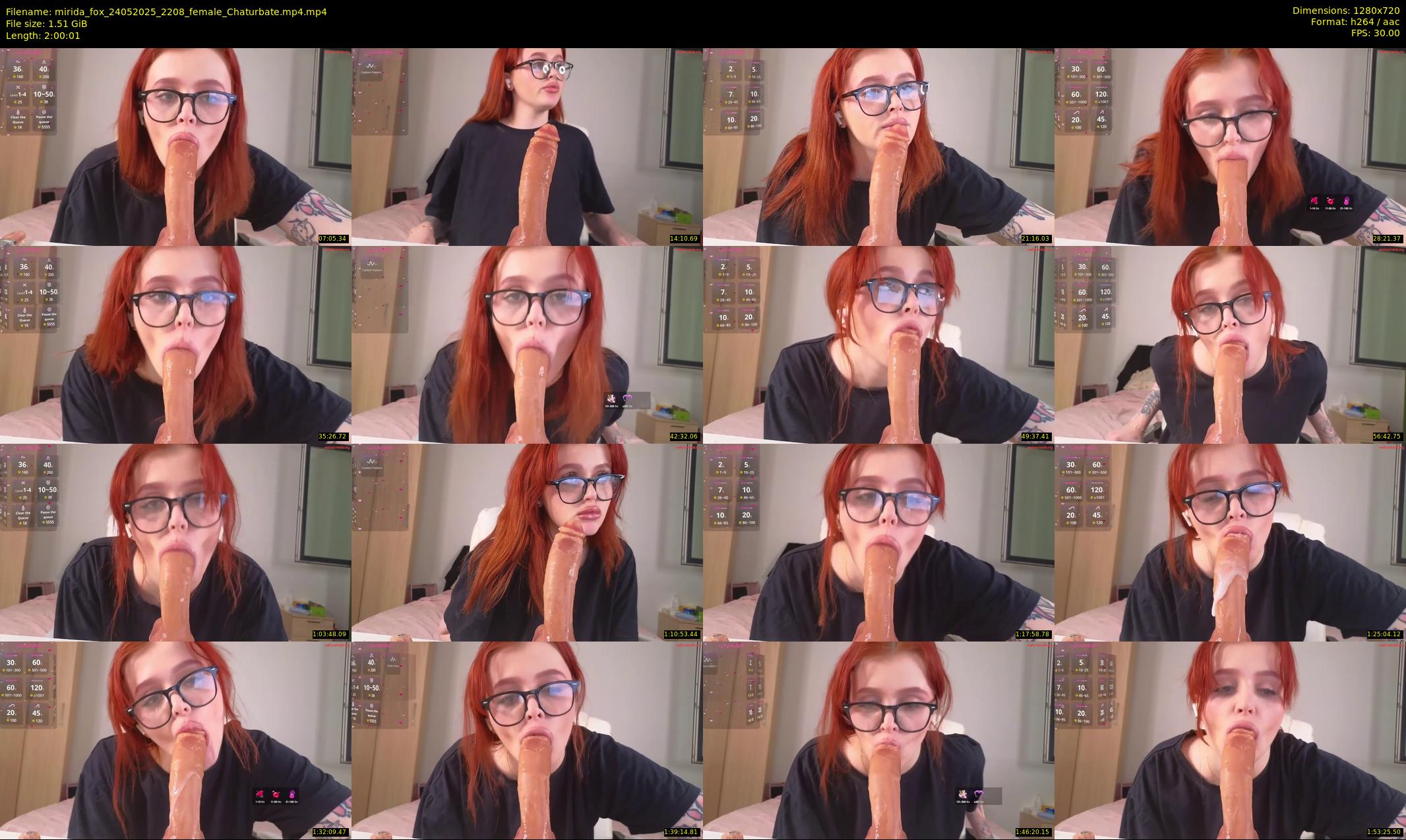 mirida_fox — 121 minute Chaturbate female cam show recording, 720p, May 24, 2025