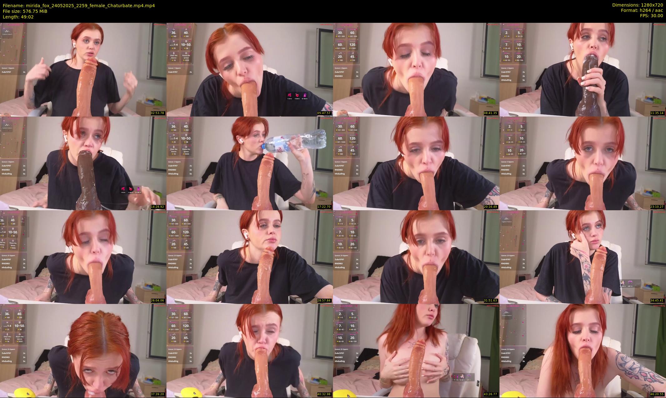 mirida_fox — 50 minute Chaturbate female cam show recording, 720p, May 24, 2025