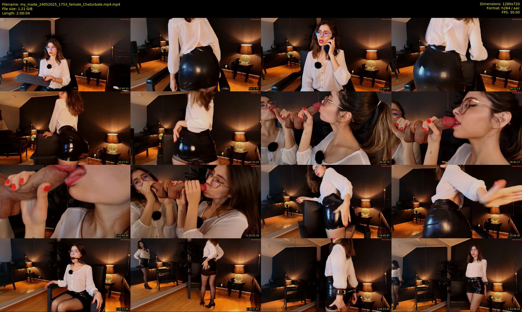 my_maite — 121 minute Chaturbate female cam show recording, 720p, May 24, 2025