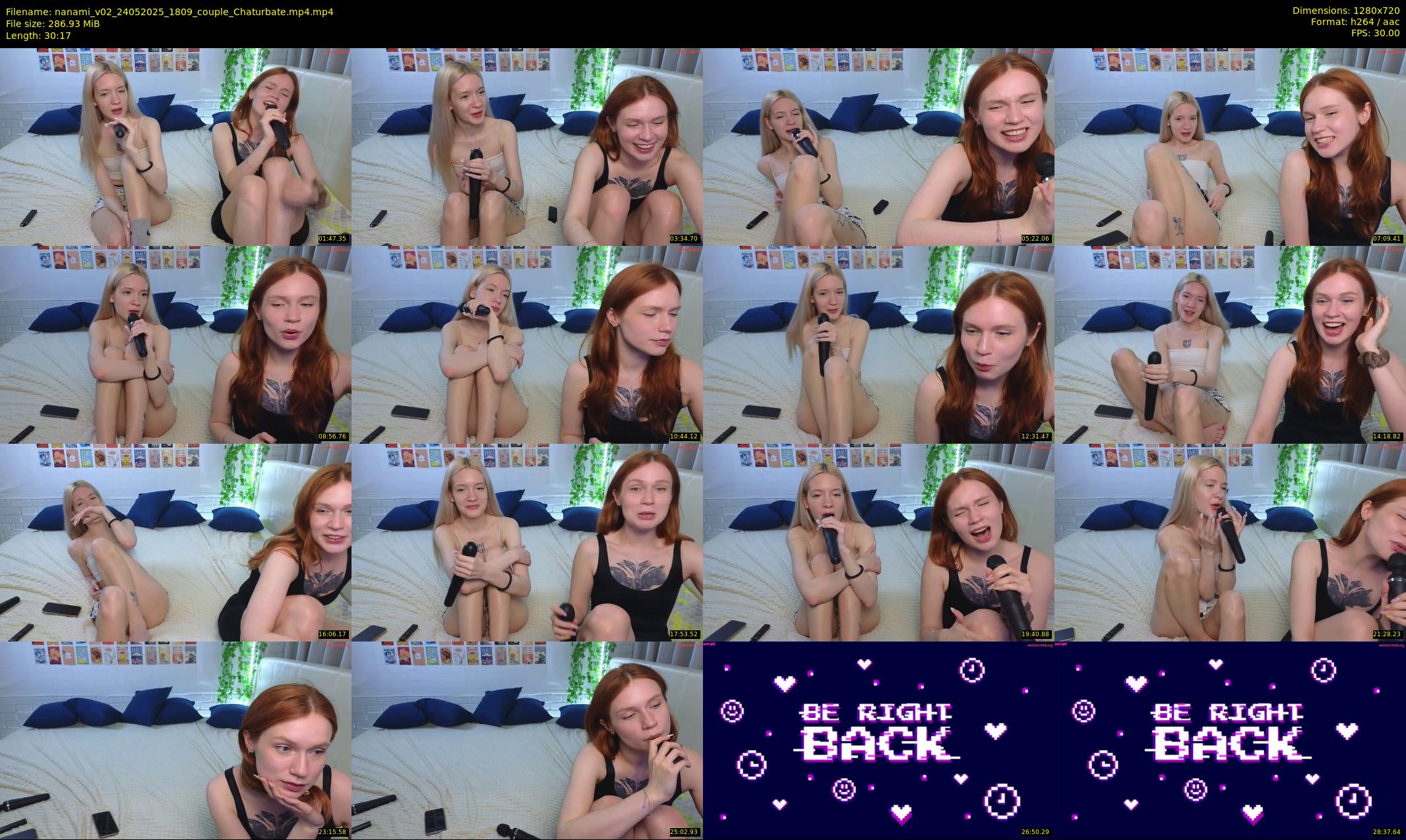 nanami_v02 — 31 minute Chaturbate couple cam show recording, 720p, May 24, 2025