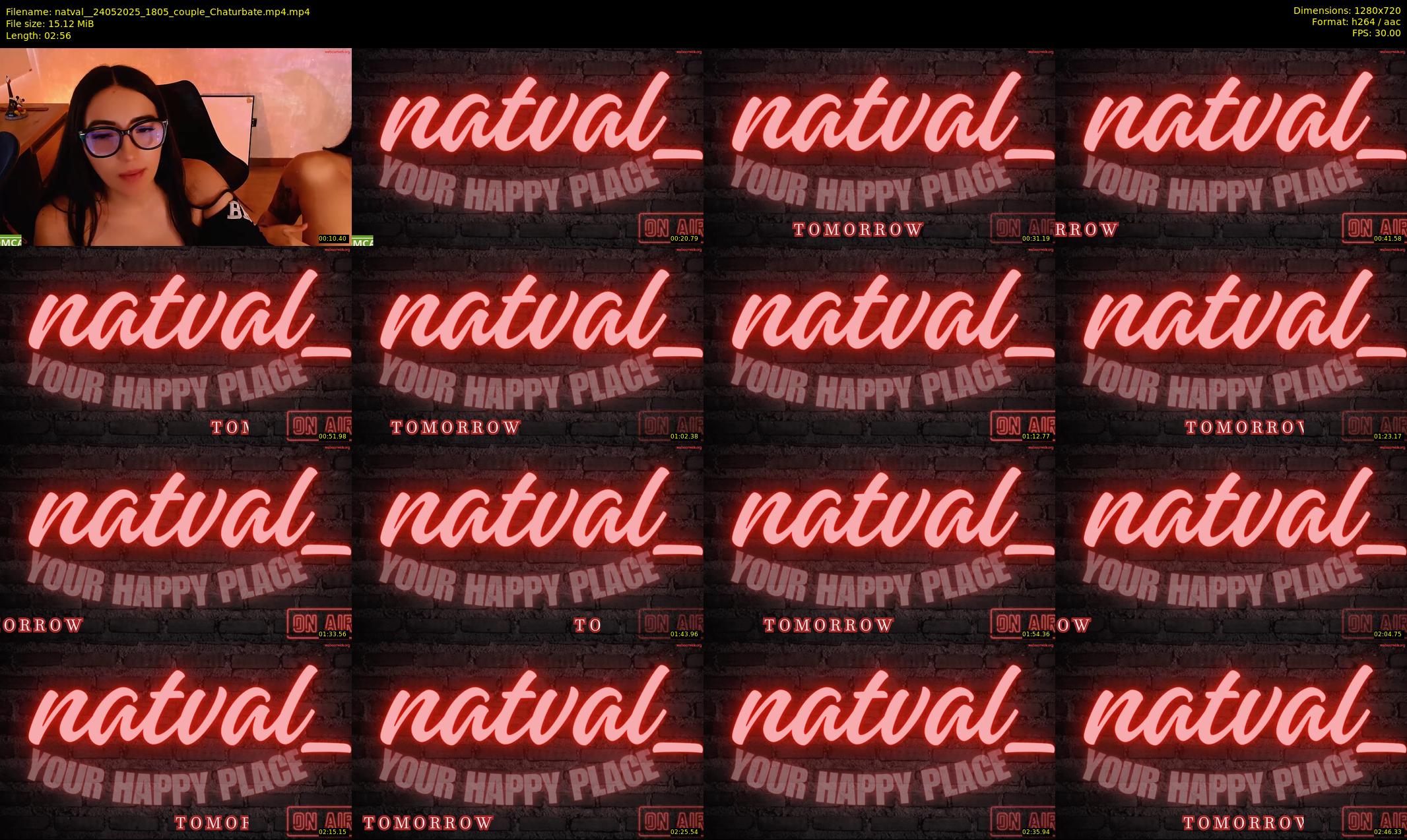 natval_ — 3 minute Chaturbate couple cam show recording, 720p, May 24, 2025