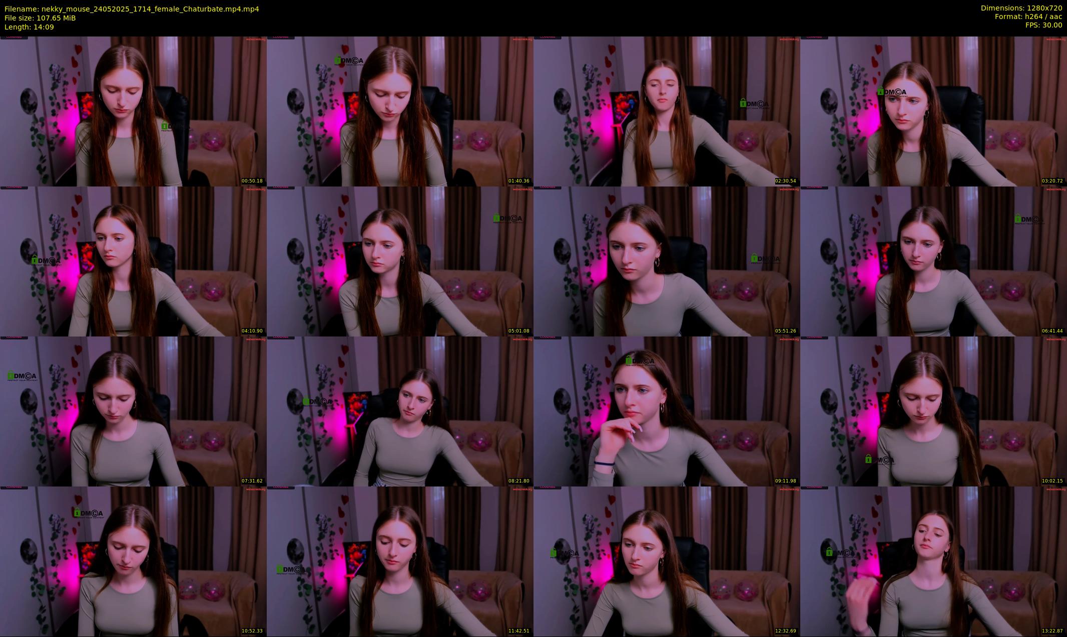 nekky_mouse — 15 minute Chaturbate female cam show recording, 720p, May 24, 2025