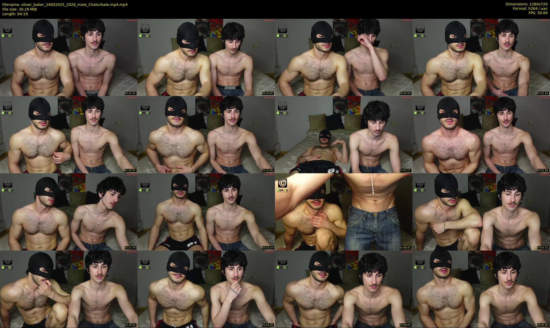 oliver_baker — 5 minute Chaturbate male cam show recording, 720p, May 24, 2025