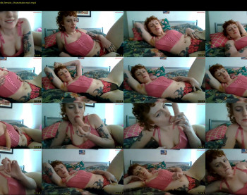 redhead_x — 55 minute Chaturbate female cam show recording, 480p, May 24, 2025