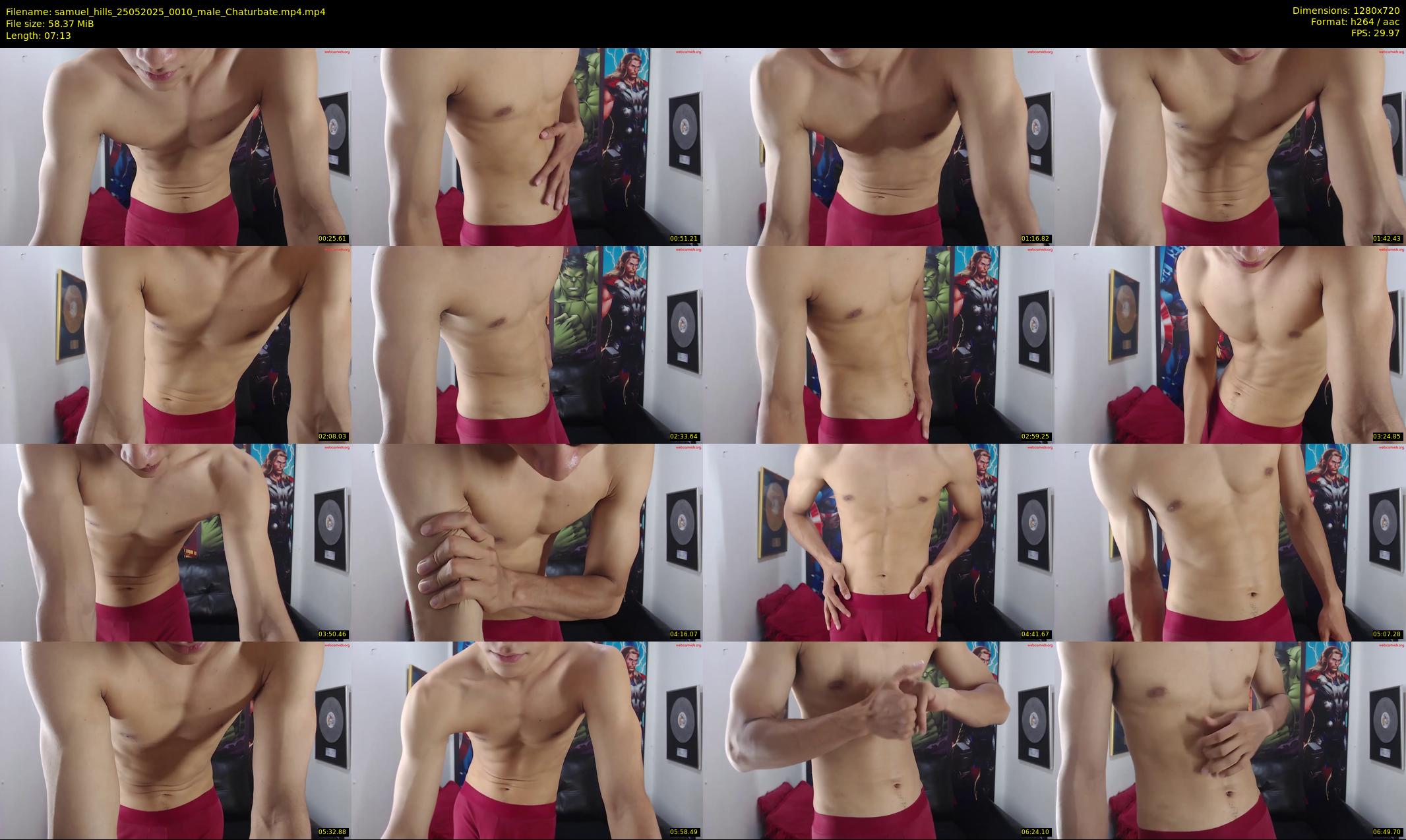 samuel_hills — 8 minute Chaturbate male cam show recording, 720p, May 25, 2025