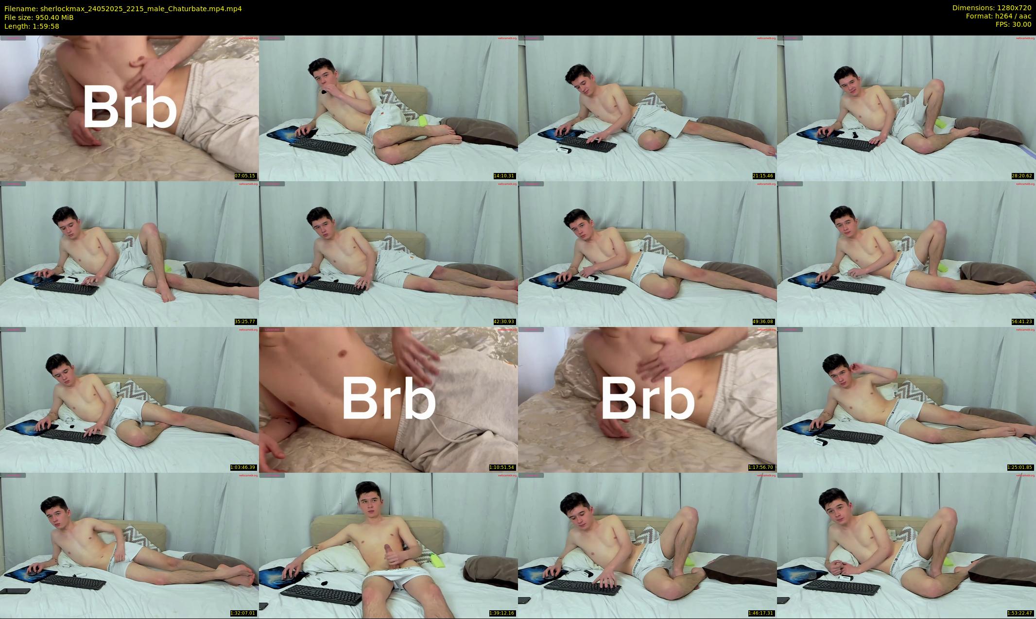sherlockmax — 120 minute Chaturbate male cam show recording, 720p, May 24, 2025