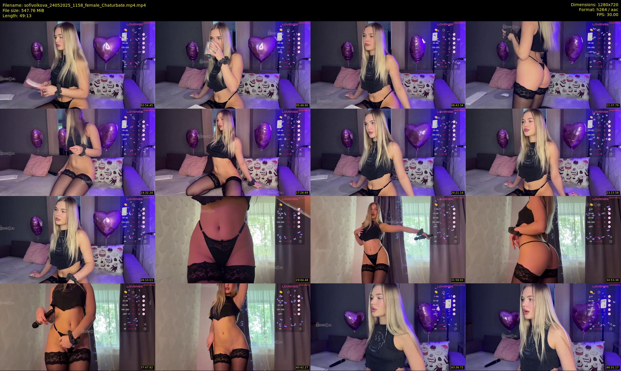 sofivolkova — 50 minute Chaturbate female cam show recording, 720p, May 24, 2025
