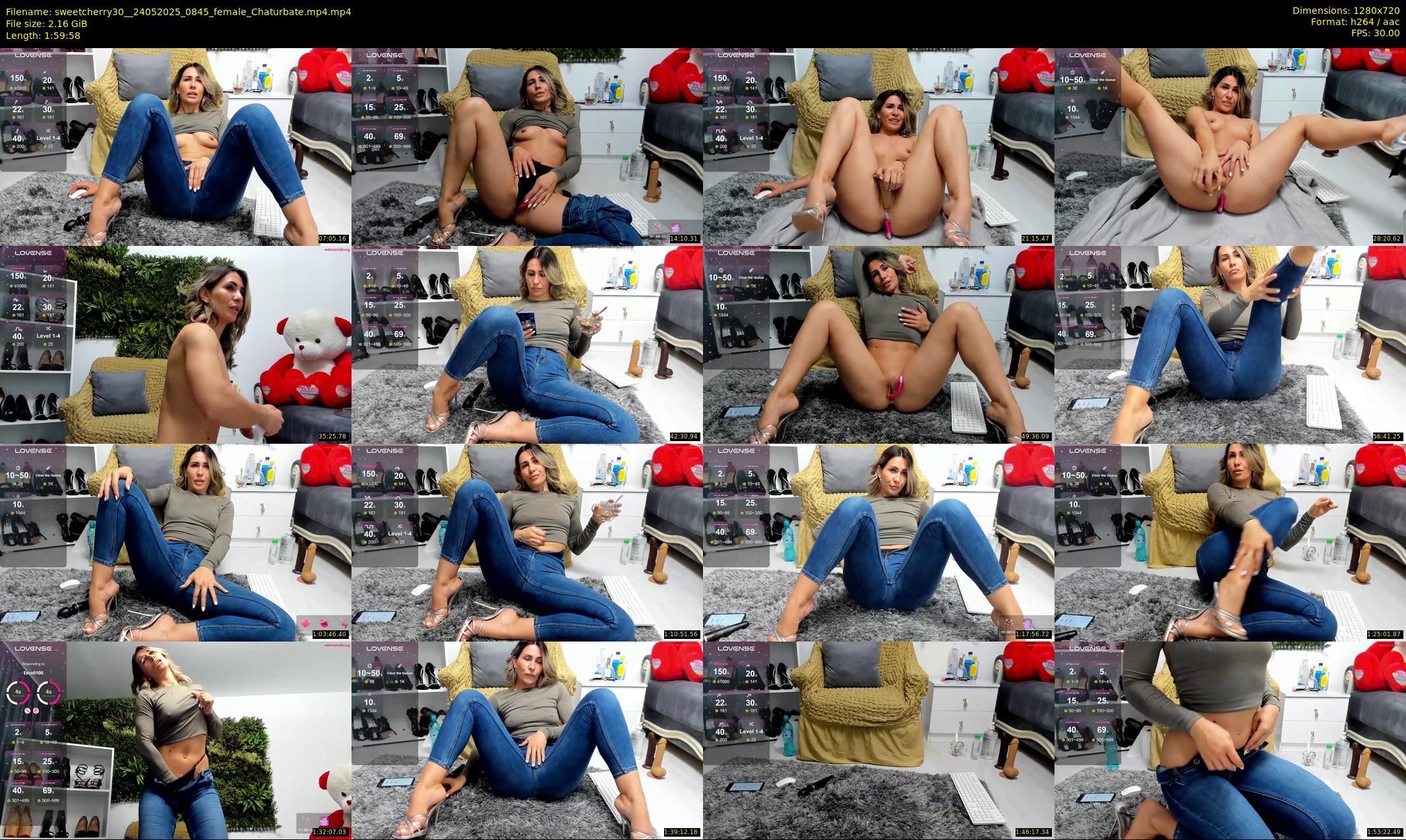 sweetcherry30_ — 120 minute Chaturbate female cam show recording, 720p, May 24, 2025