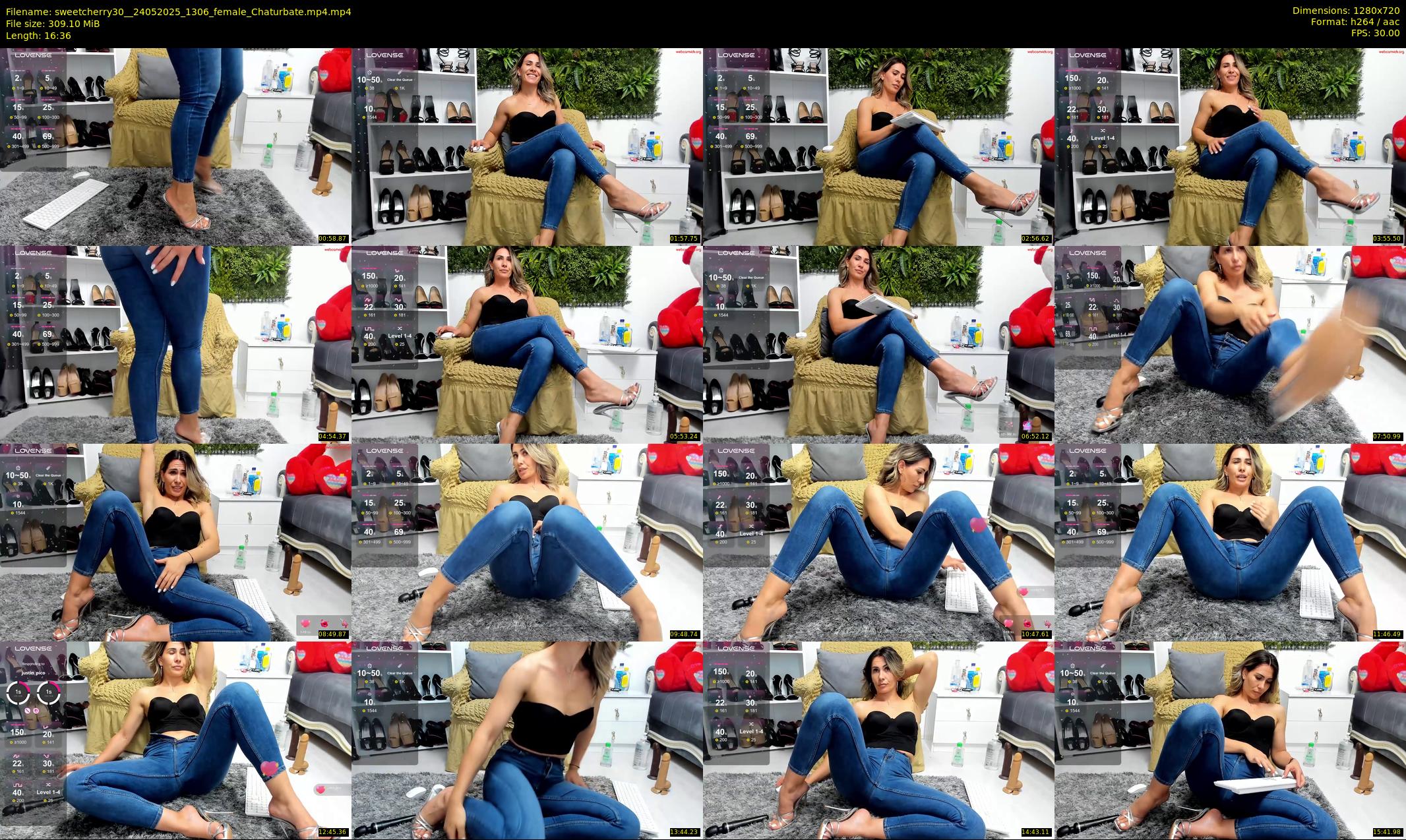 sweetcherry30_ — 17 minute Chaturbate female cam show recording, 720p, May 24, 2025