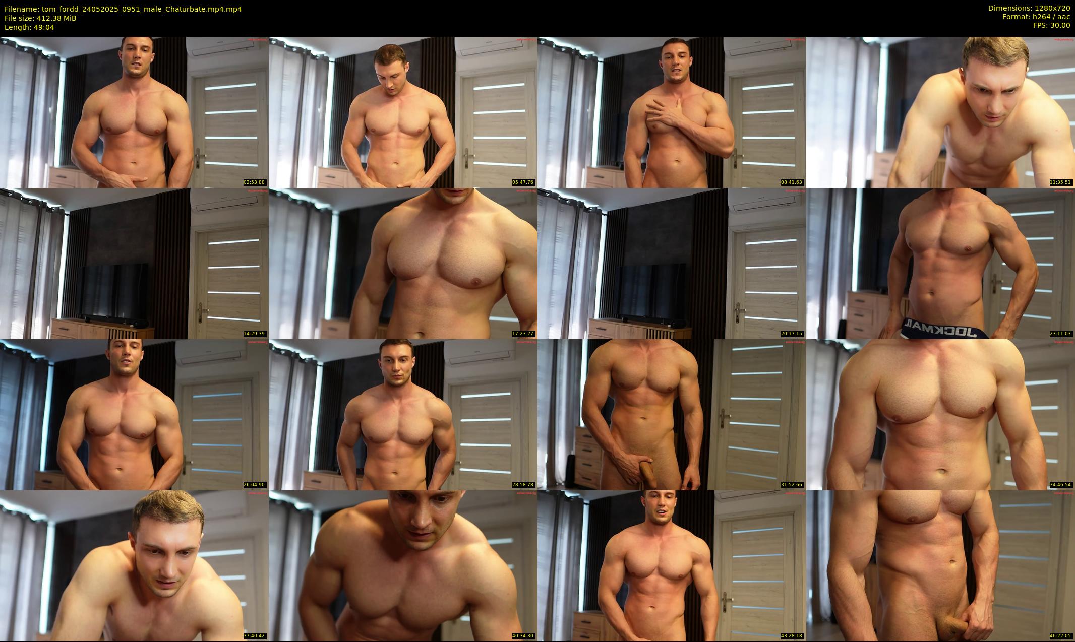 tom_fordd — 50 minute Chaturbate male cam show recording, 720p, May 24, 2025