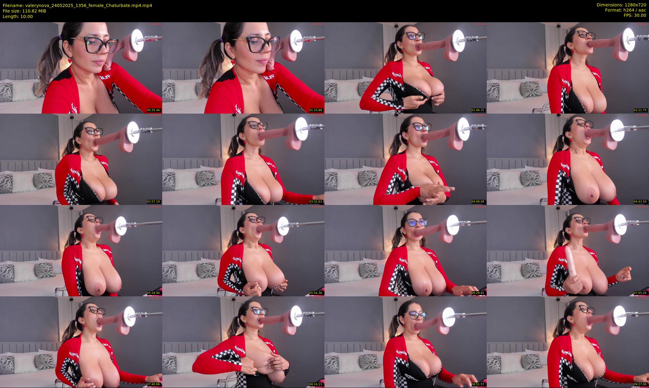 valerynova — 10 minute Chaturbate female cam show recording, 720p, May 24, 2025