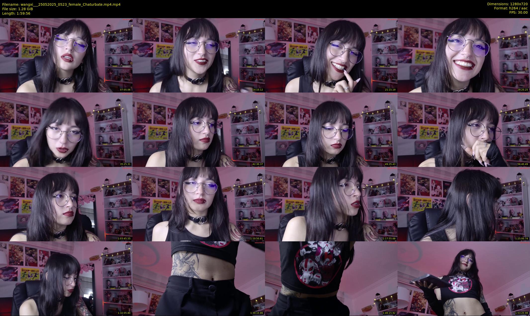 wangxi__ — 120 minute Chaturbate female cam show recording, 720p, May 25, 2025