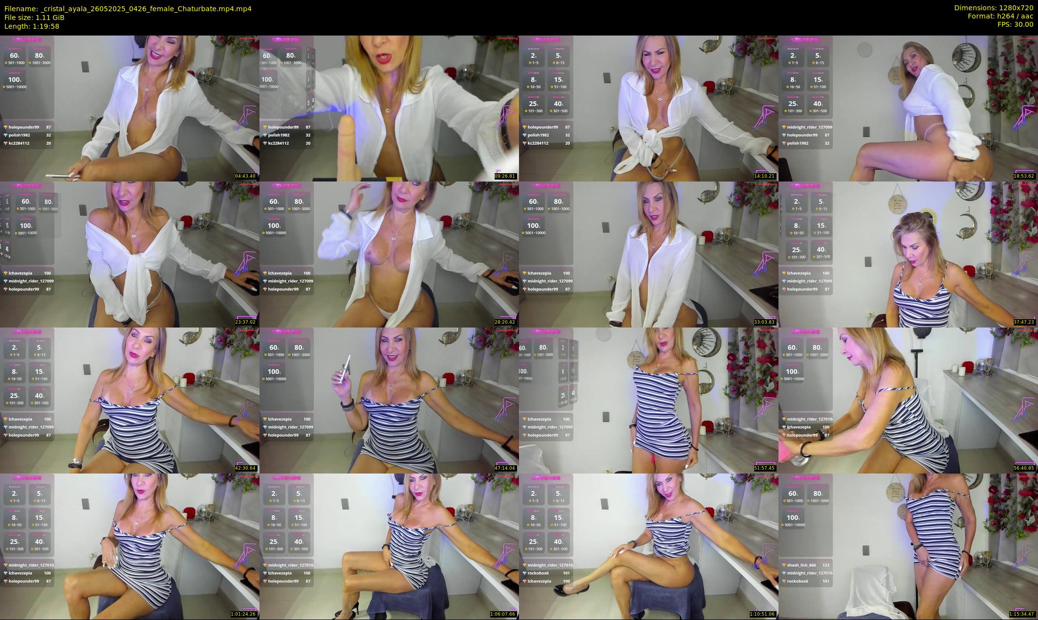 _cristal_ayala — 80 minute Chaturbate female cam show recording, 720p, May 26, 2025