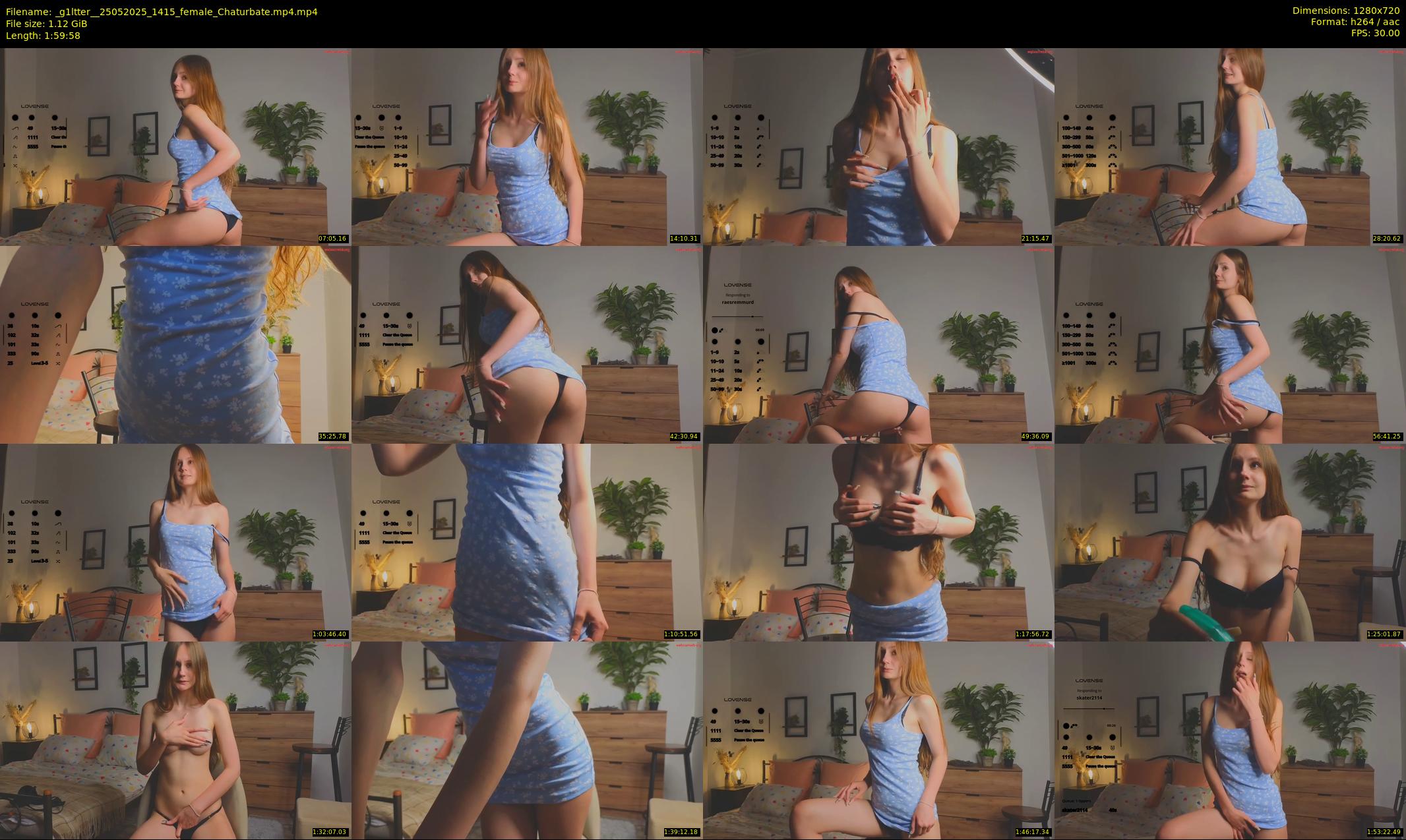 _g1ltter_ — 120 minute Chaturbate female cam show recording, 720p, May 25, 2025