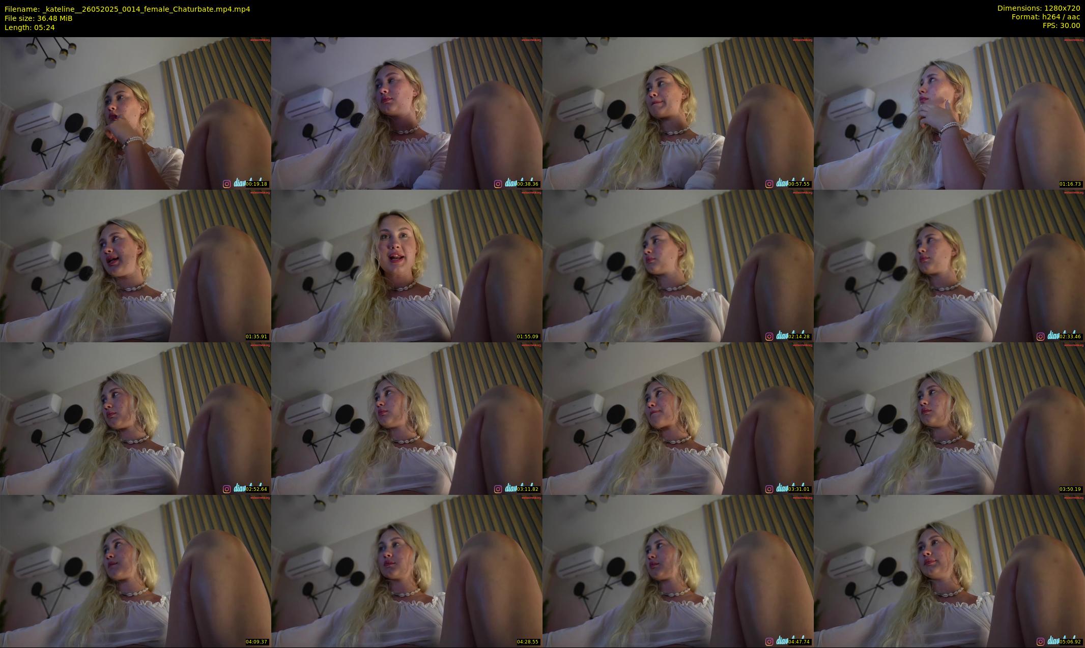 _kateline_ — 6 minute Chaturbate female cam show recording, 720p, May 26, 2025