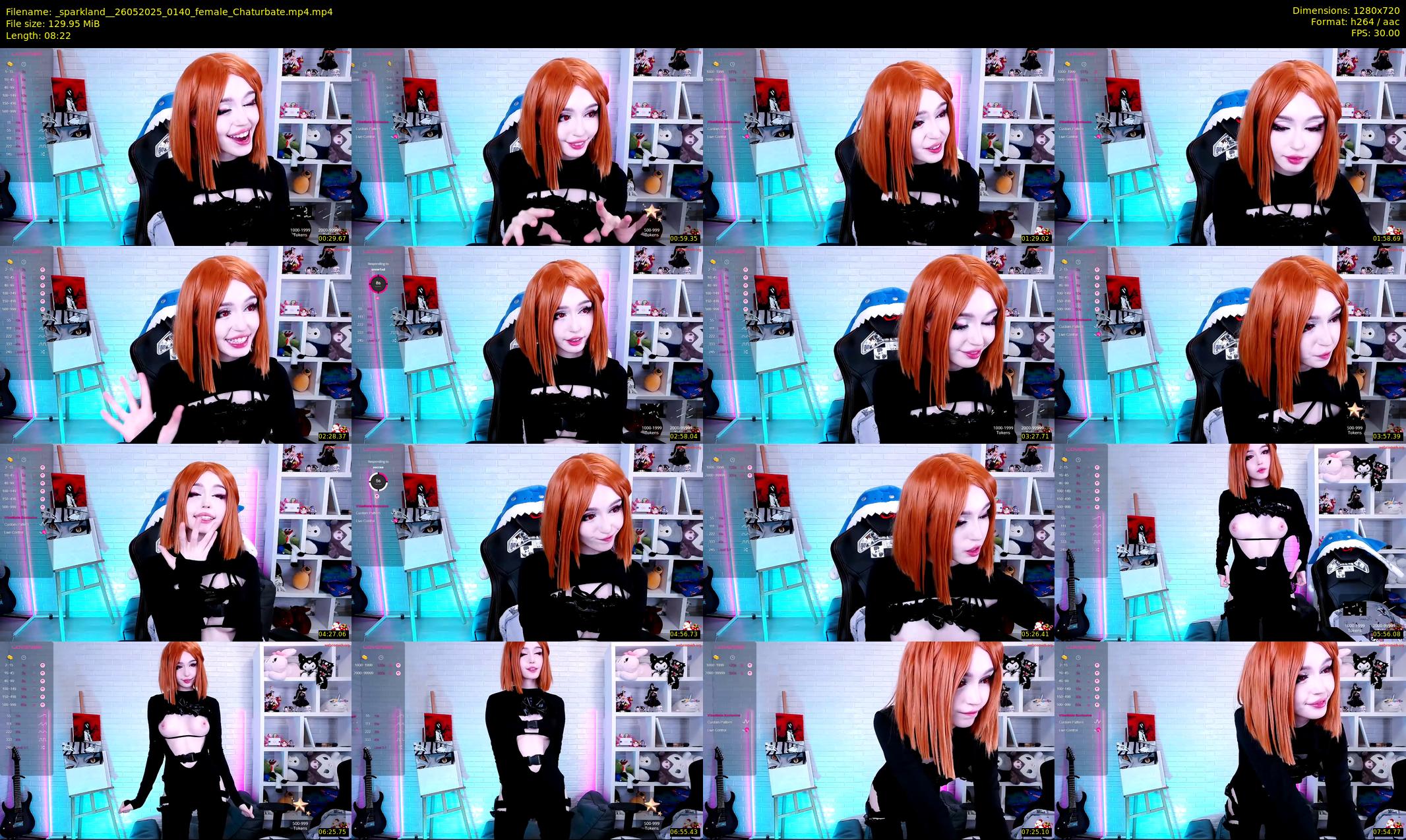 _sparkland_ — 9 minute Chaturbate female cam show recording, 720p, May 26, 2025