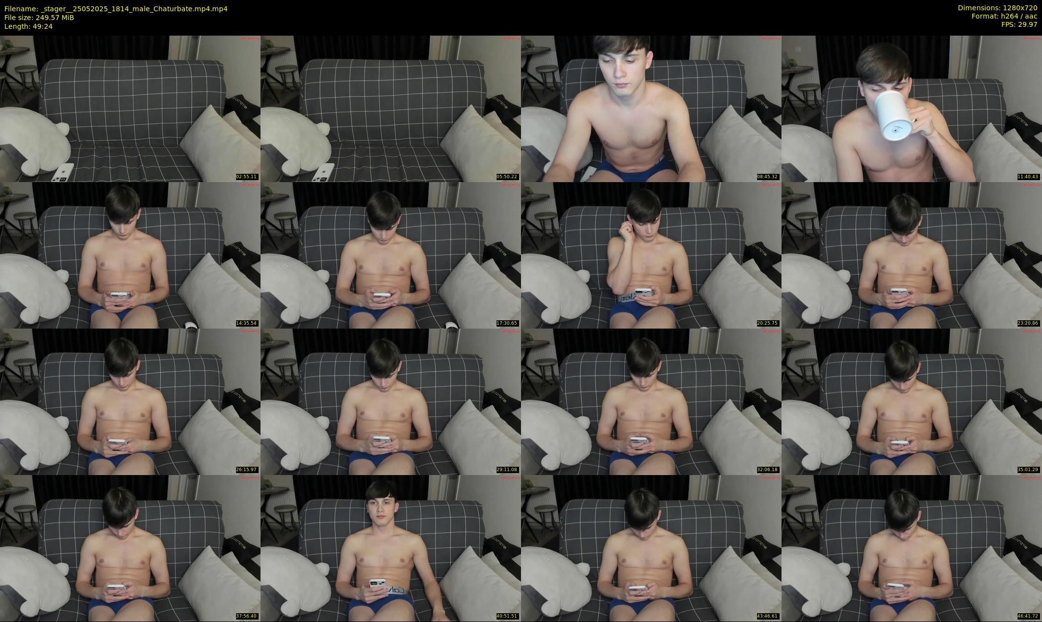 _stager_ — 50 minute Chaturbate male cam show recording, 720p, May 25, 2025