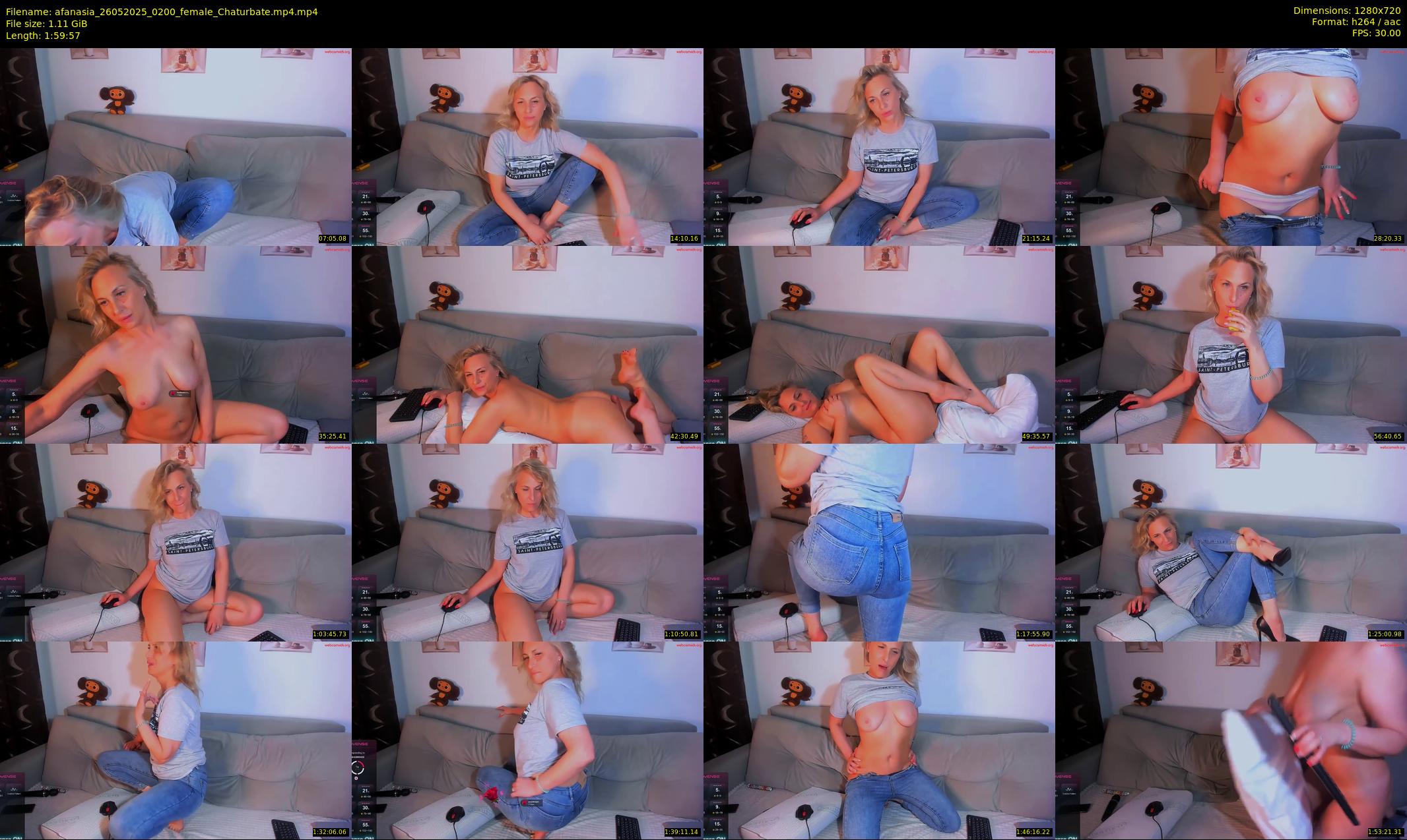 afanasia — 120 minute Chaturbate female cam show recording, 720p, May 26, 2025