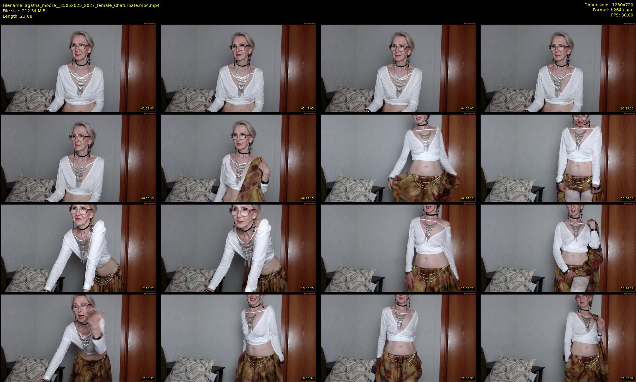 agatha_moore_ — 24 minute Chaturbate female cam show recording, 720p, May 25, 2025
