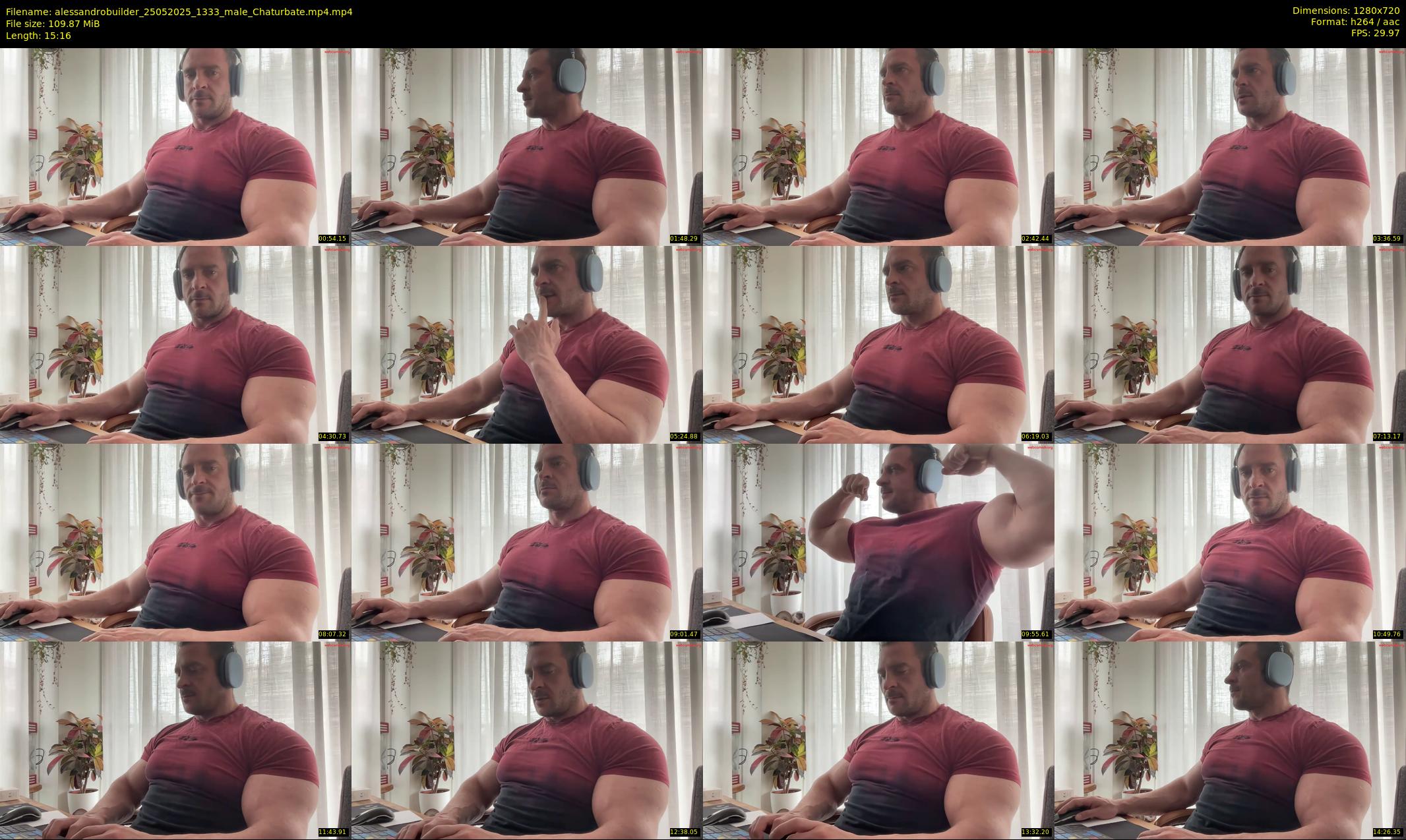 alessandrobuilder — 16 minute Chaturbate couple cam show recording, 720p, May 25, 2025