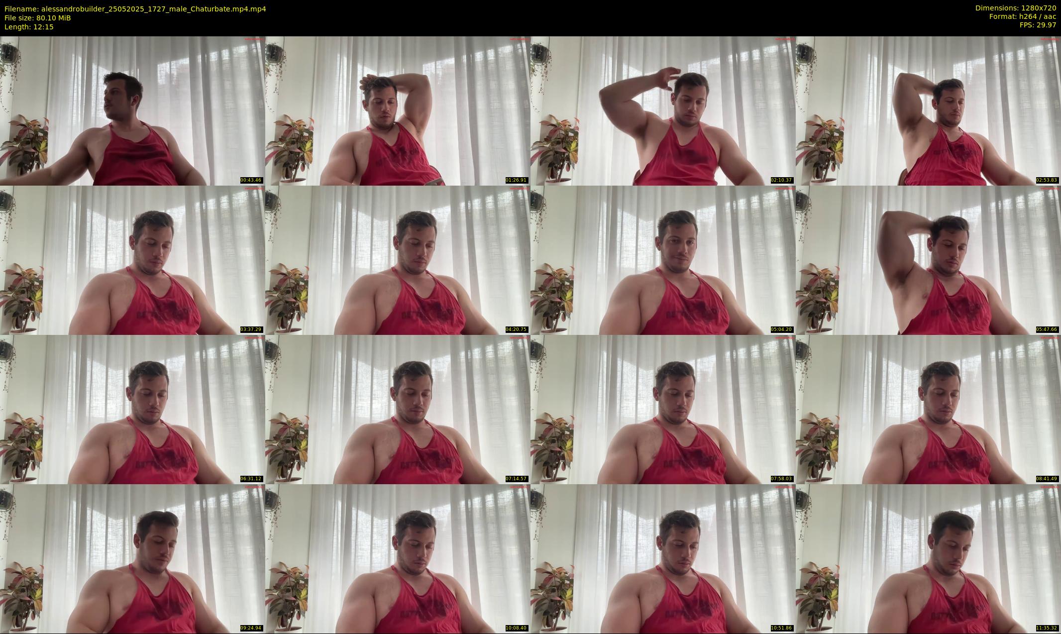 alessandrobuilder — 13 minute Chaturbate couple cam show recording, 720p, May 25, 2025