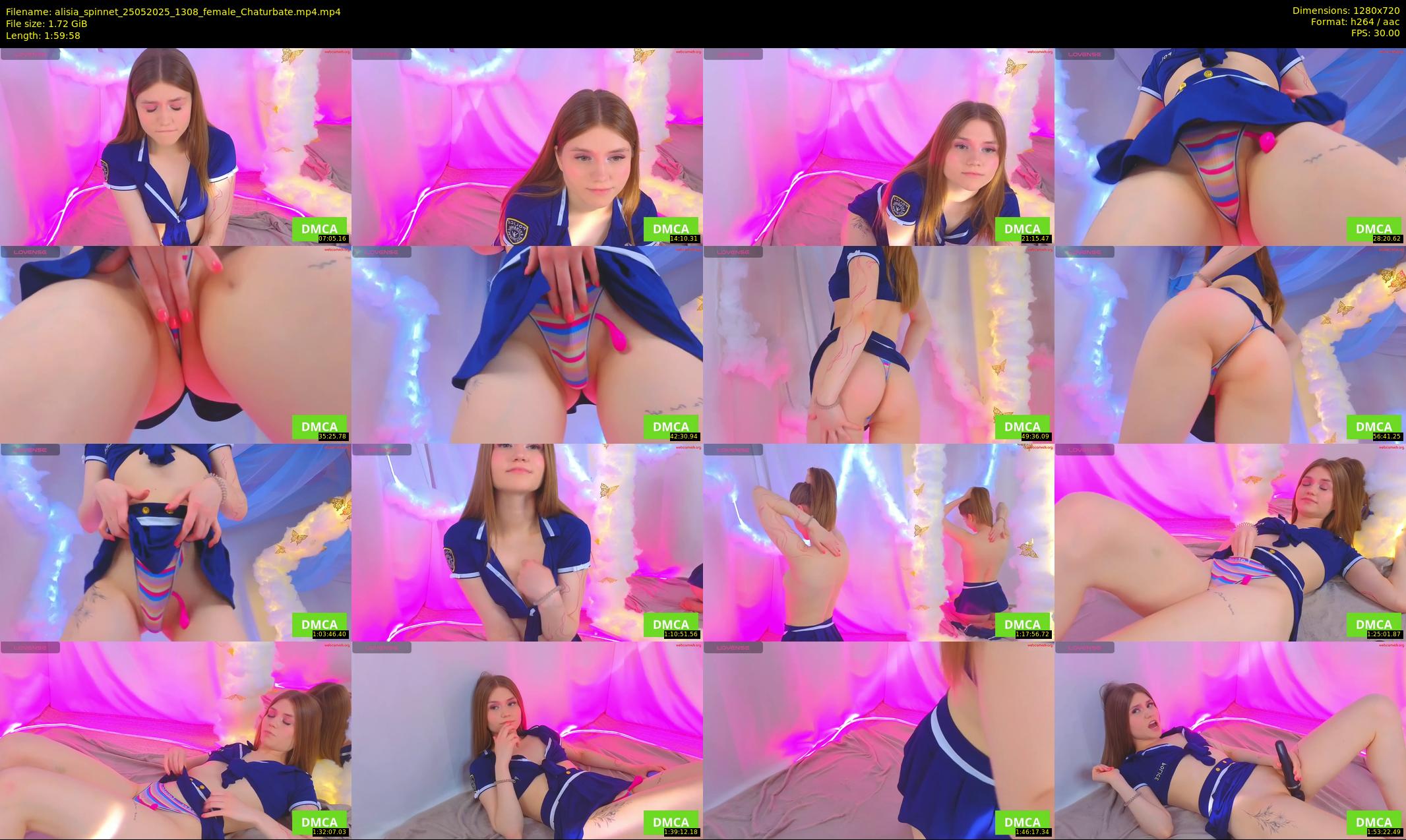 alisia_spinnet — 120 minute Chaturbate female cam show recording, 720p, May 25, 2025