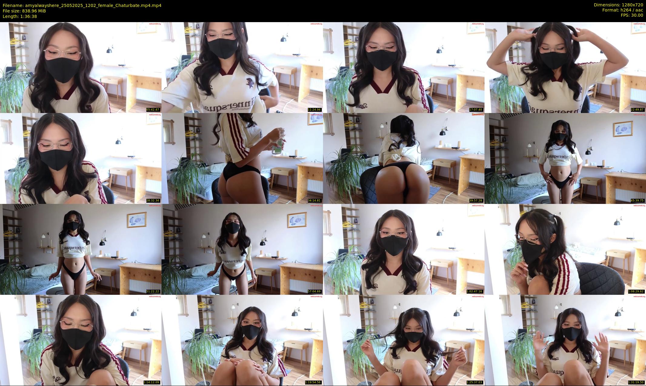 amyalwayshere — 97 minute Chaturbate female cam show recording, 720p, May 25, 2025
